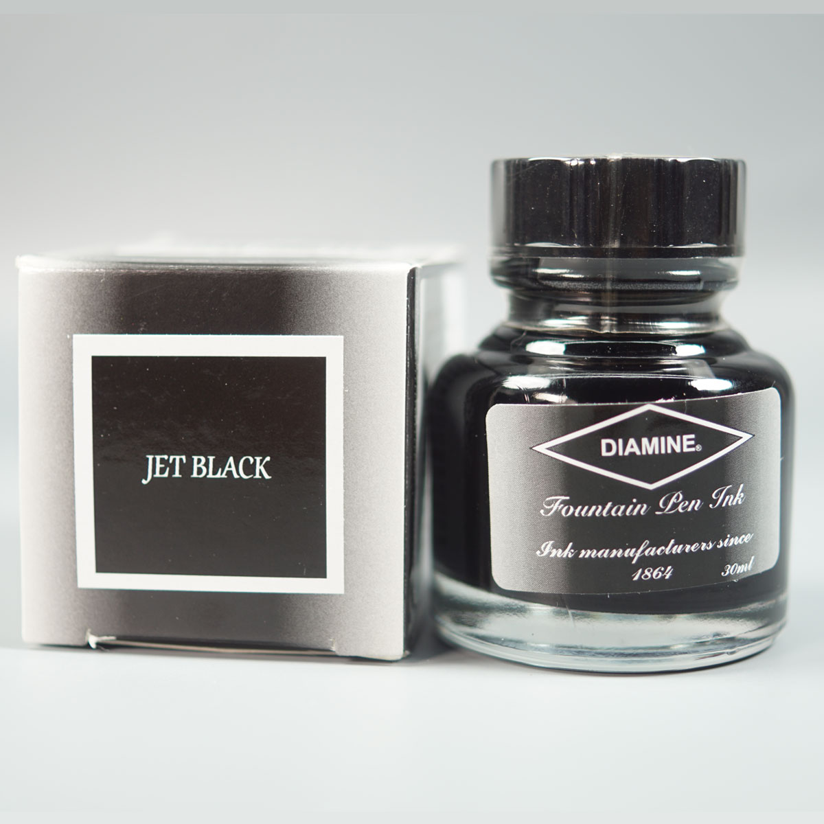 DIAMINE 829181 Jet Black Color Fountain Pen 30 ML Ink Bottle  SKU 71165