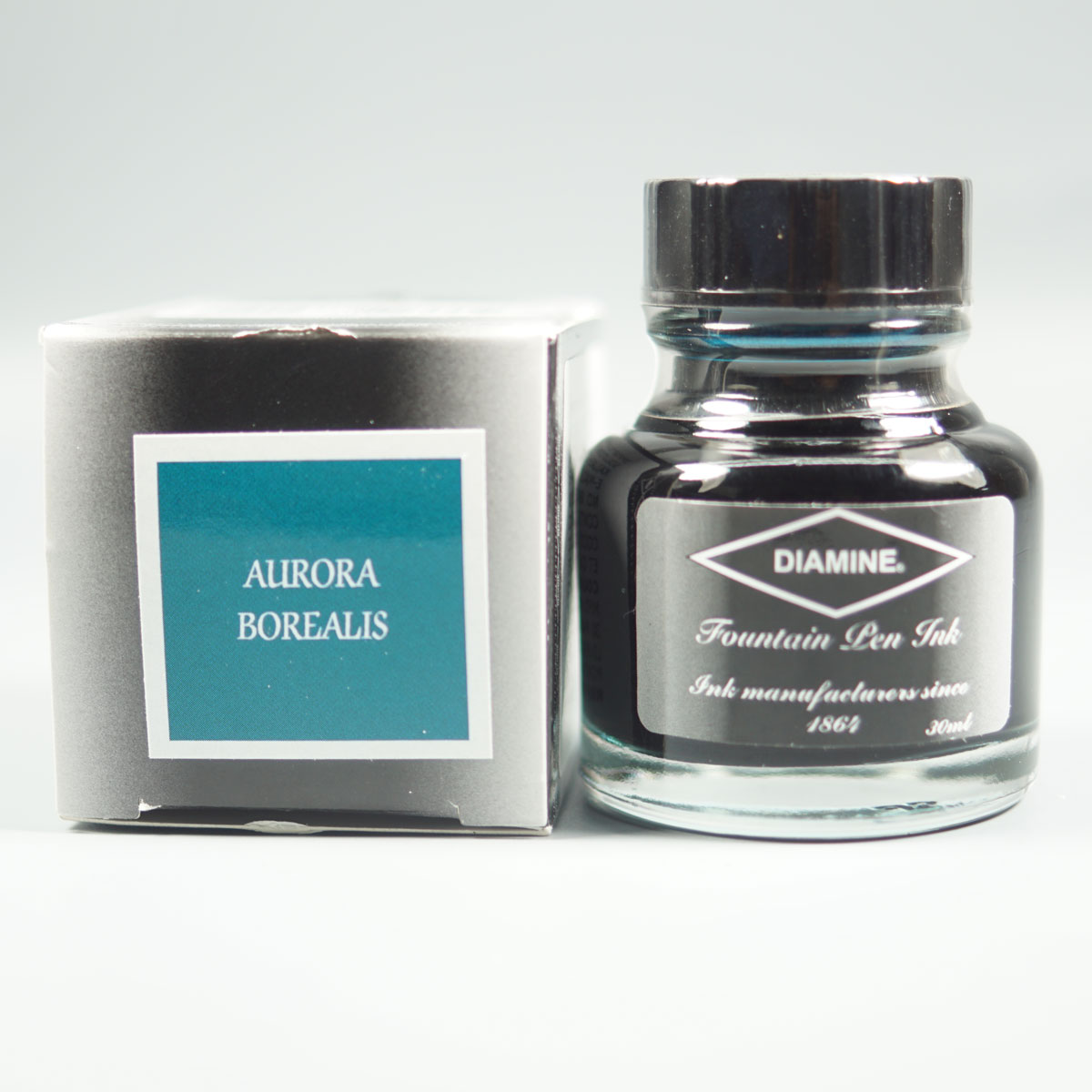 DIAMINE 832020 Aurora Borealis Color Fountain Pen 30 ML Ink Bottle  SKU 71167