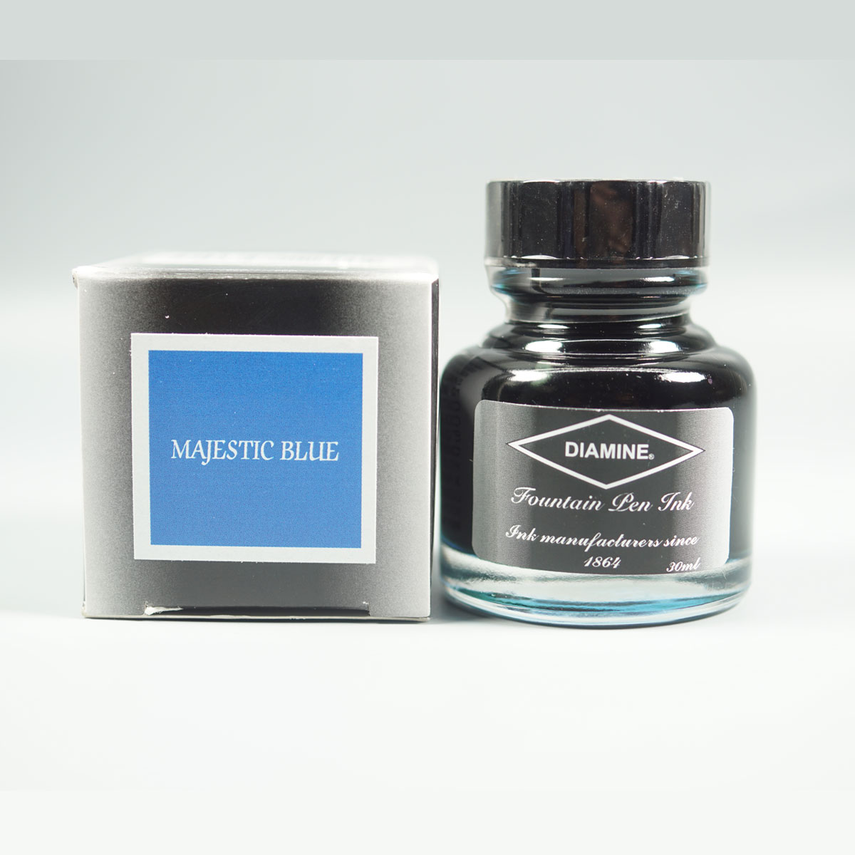 DIAMINE 828603 Majestic Blue Color Fountain Pen 30 ML Ink Bottle  SKU 71175