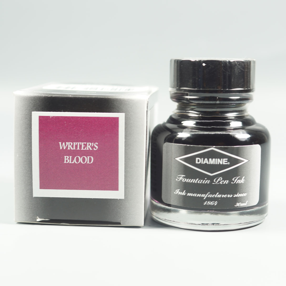 DIAMINE 167095 Writers Blood Color Fountain Pen 30 ML Ink Bottle  SKU 71176