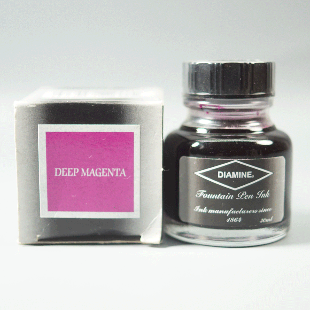 DIAMINE 829389 Magenta Color Fountain Pen 30 ML Ink Bottle  SKU 71179