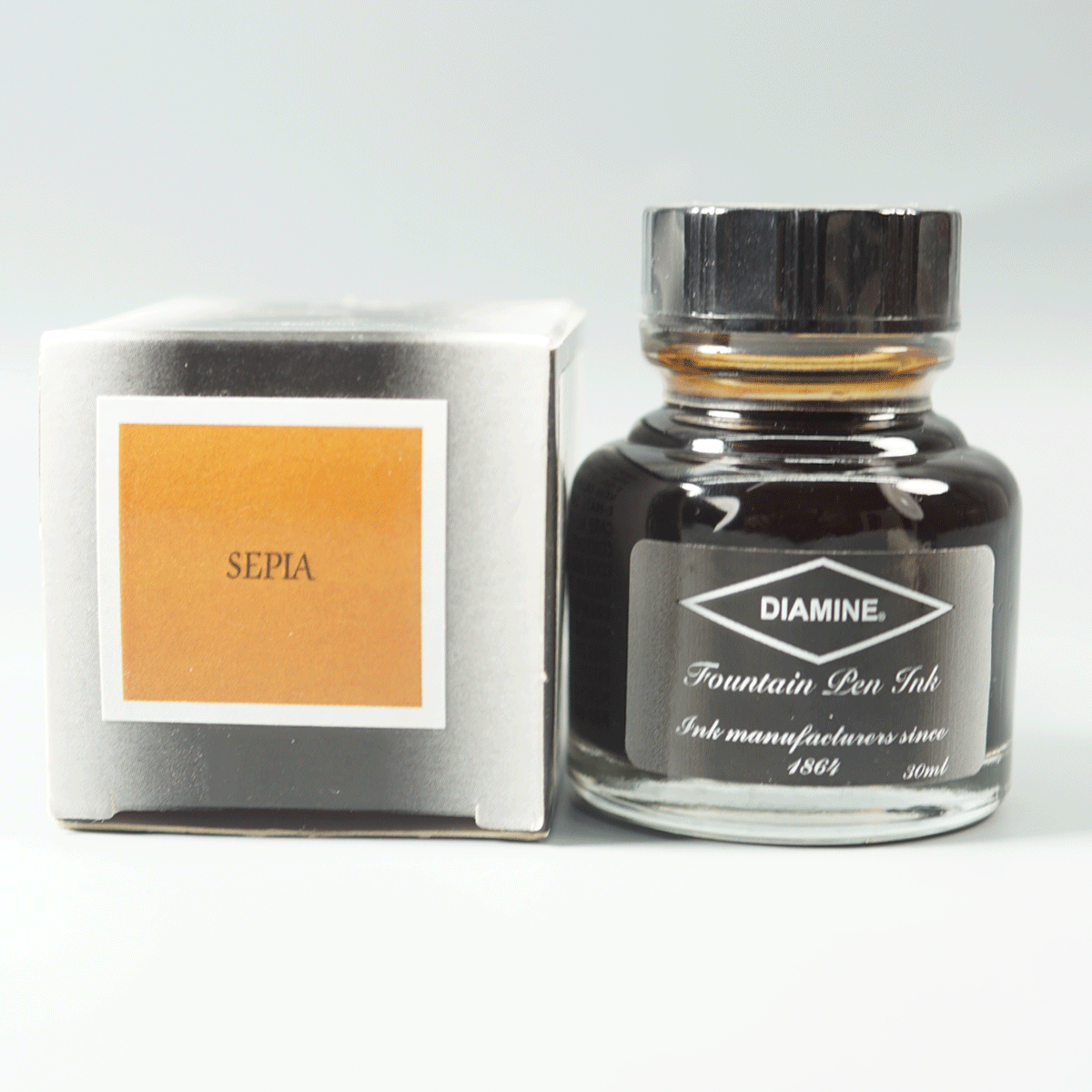 DIAMINE 829211 Sepia Color Fountain Pen 30 ML Ink Bottle  SKU 71181
