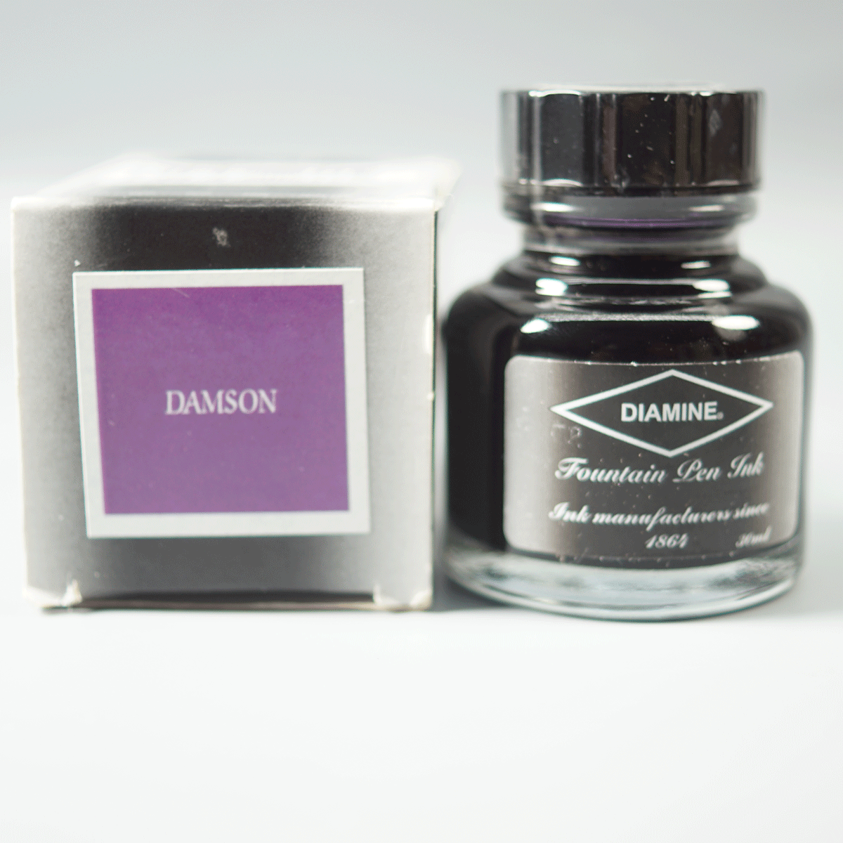 DIAMINE 828993 Damson Color Fountain Pen 30 ML Ink Bottle  SKU 71189