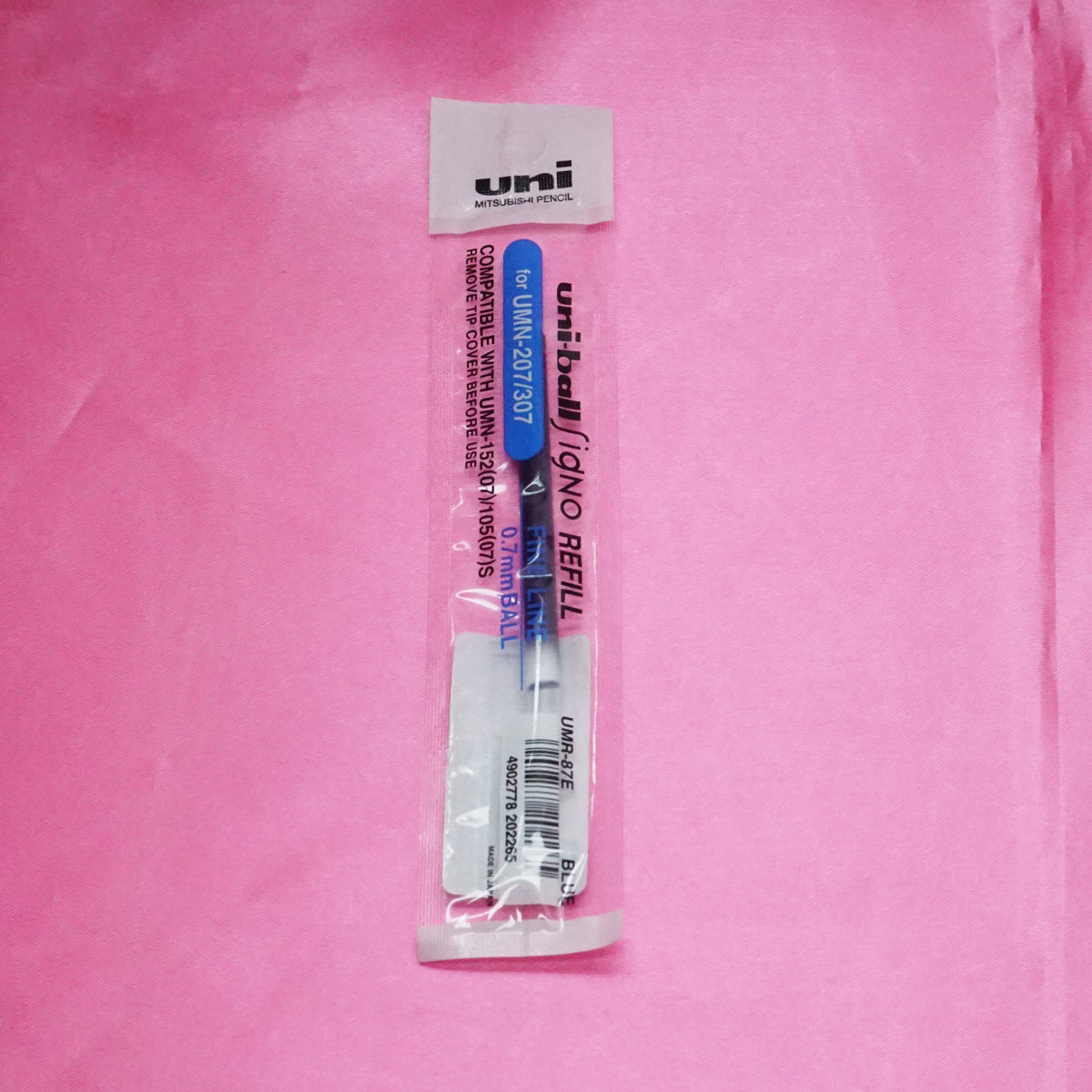Uniball Signo For UMN 207/307  UMR-87E Blue Writing Gel Pen SKU 71633