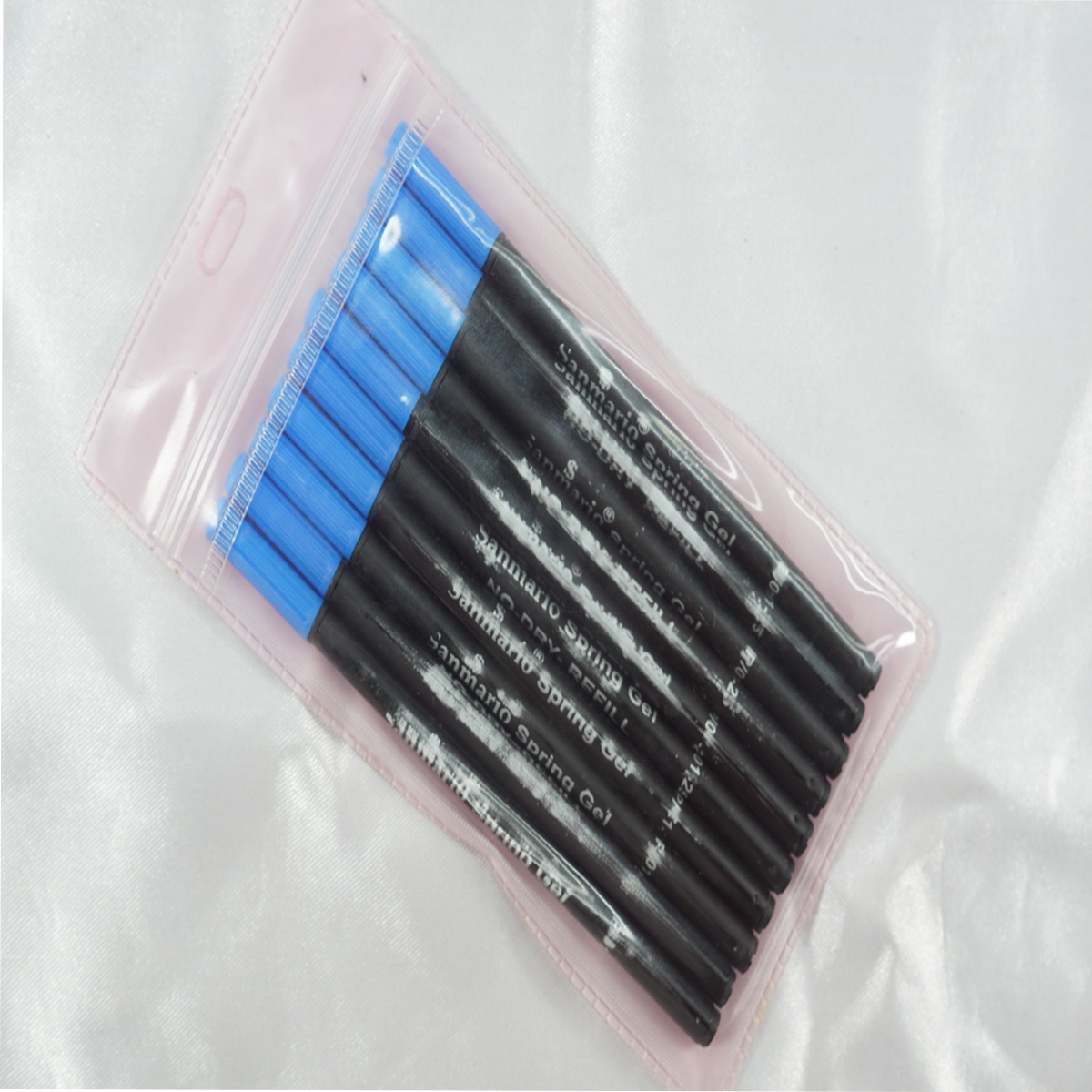 Sanmario Black Writing No-Dry Roller Ball Refill SKU 71706