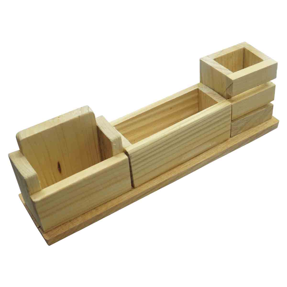 penhouse.in Card Holder Mobile Holder and Pen Holder Stand with Customization SKU - 87134