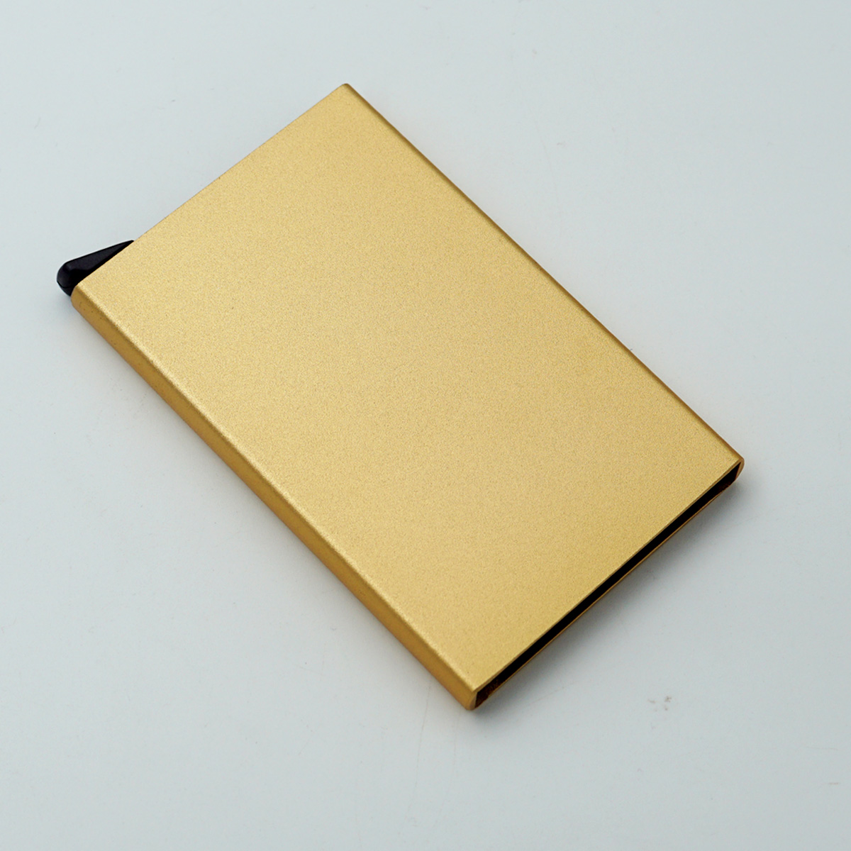 penhouse.in Gold Color Blocking Card Holder With Upto 7 Cards (6.25*9.6*0.96 cm) SKU 87238