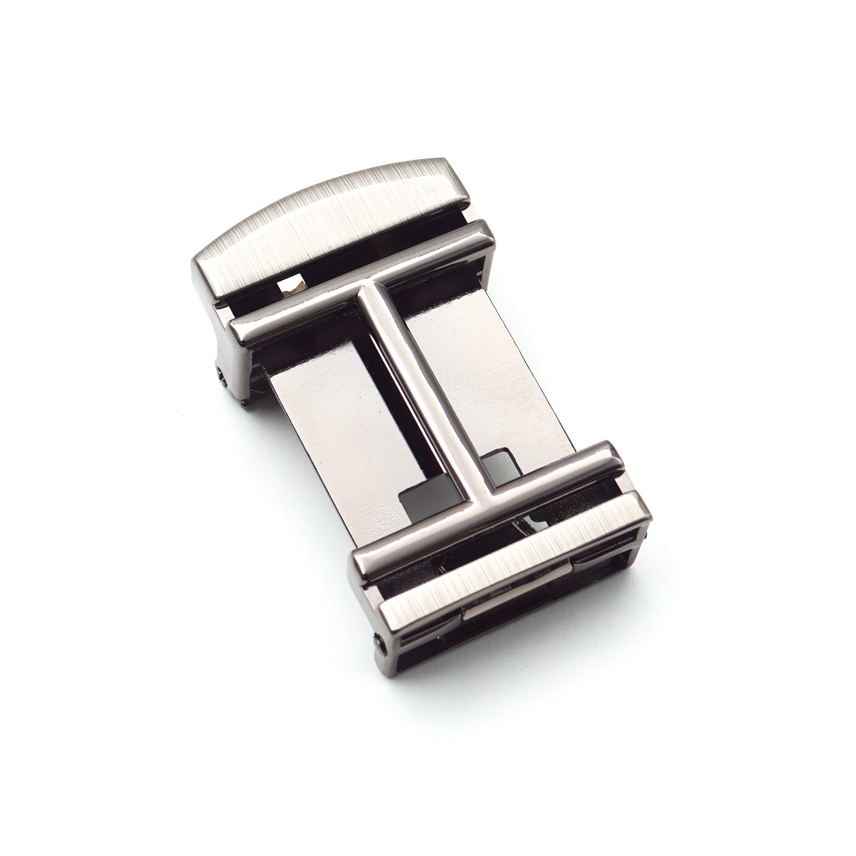 penhouse.in Gunmetal Finish Belt Buckle For Men SKU 87287