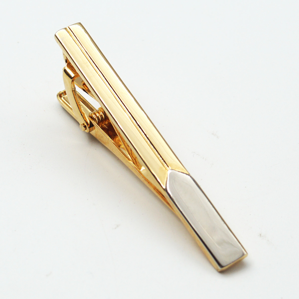 penhouse.in Gold With Silver Color Metal Tie Pin SKU 87320