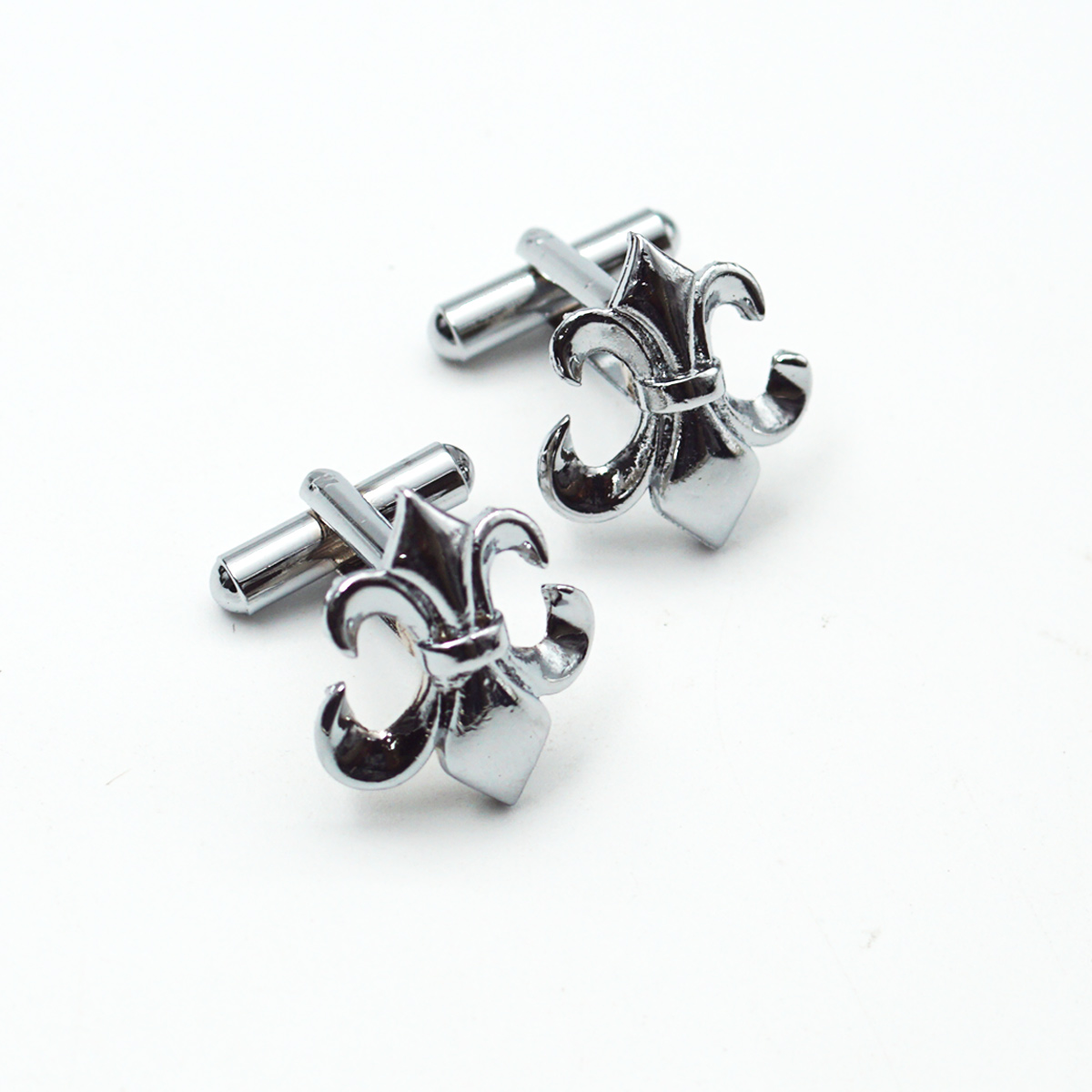 Monex Silver Cufflinks For Men SKU 87356