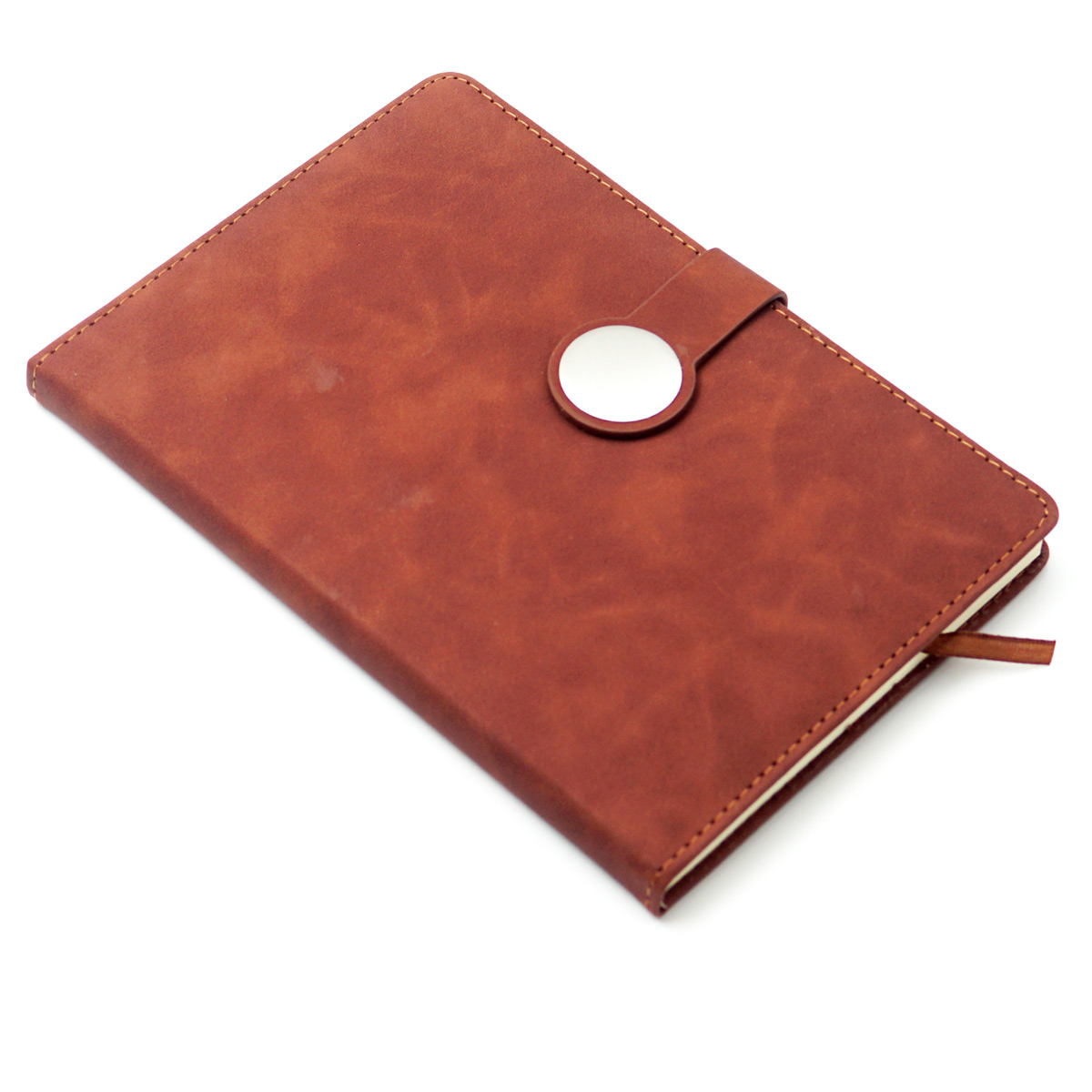 penhouse.in Brown Color Leather Diary SKU 87406