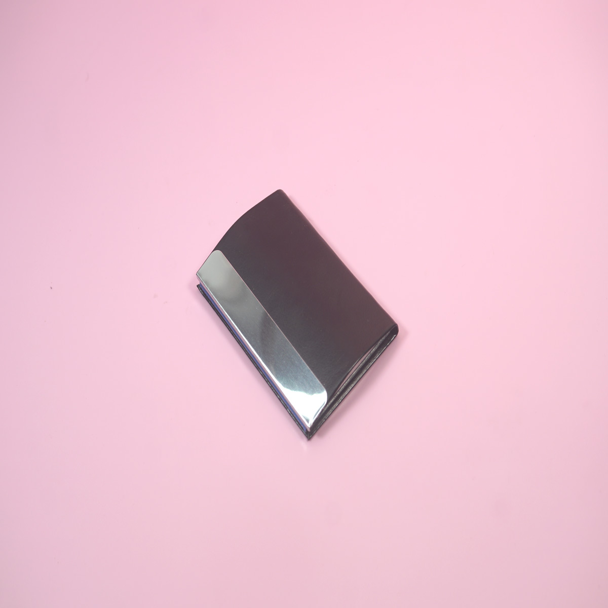 penhouse.in Black with Silver Color Card Holder SKU 87433
