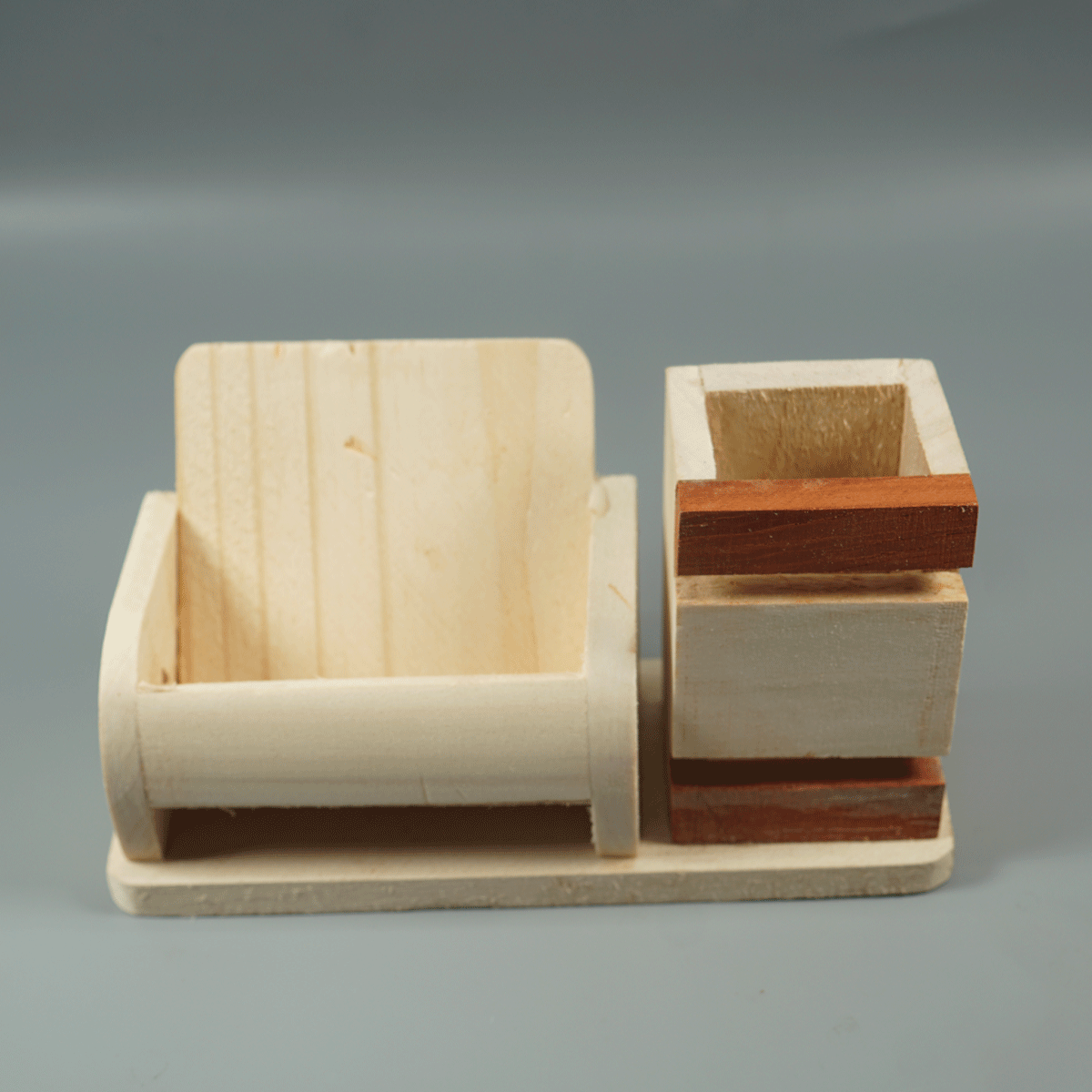 penhouse.in Wooden Mobile and Pen Stand  SKU 87440