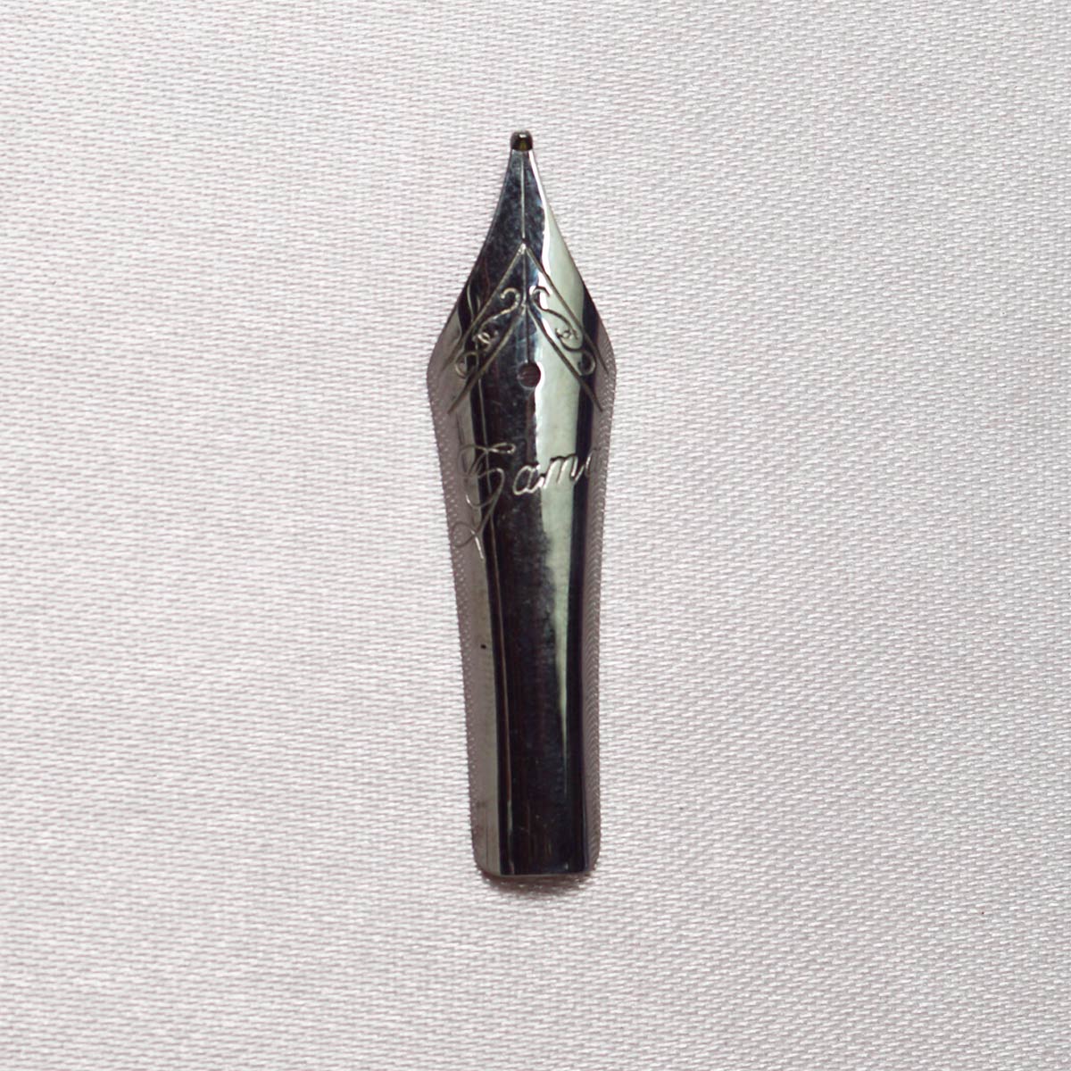 Gama Nib No 35 Broad Regular  SSF Silver SKU 90356