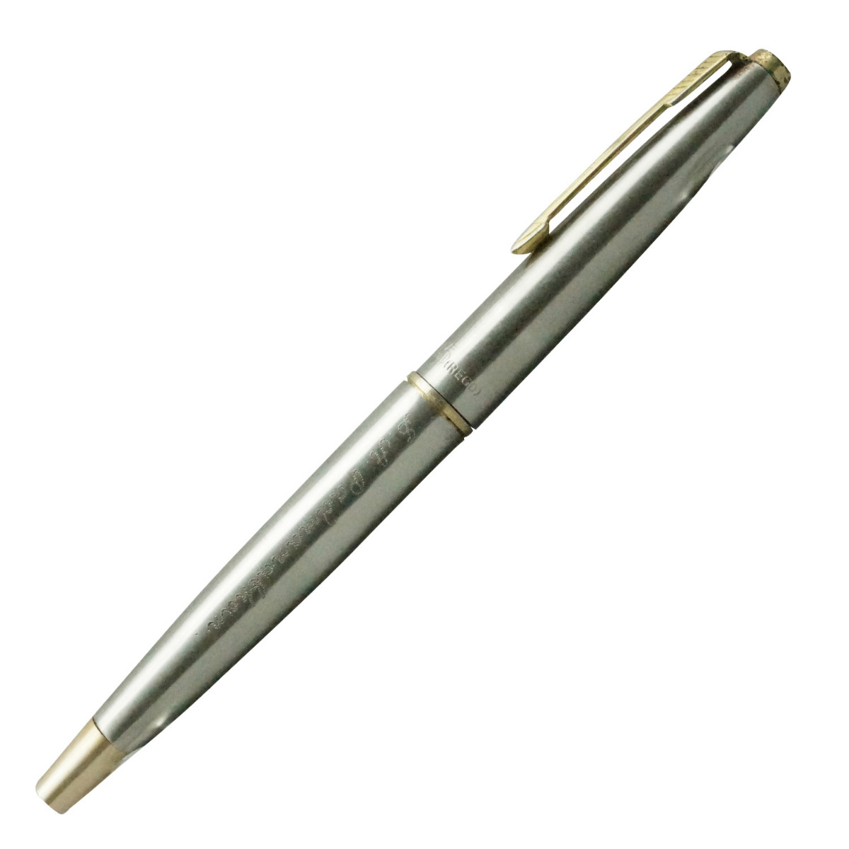 Wilson 45 Silver Fountain Pen ( Used Pen )
