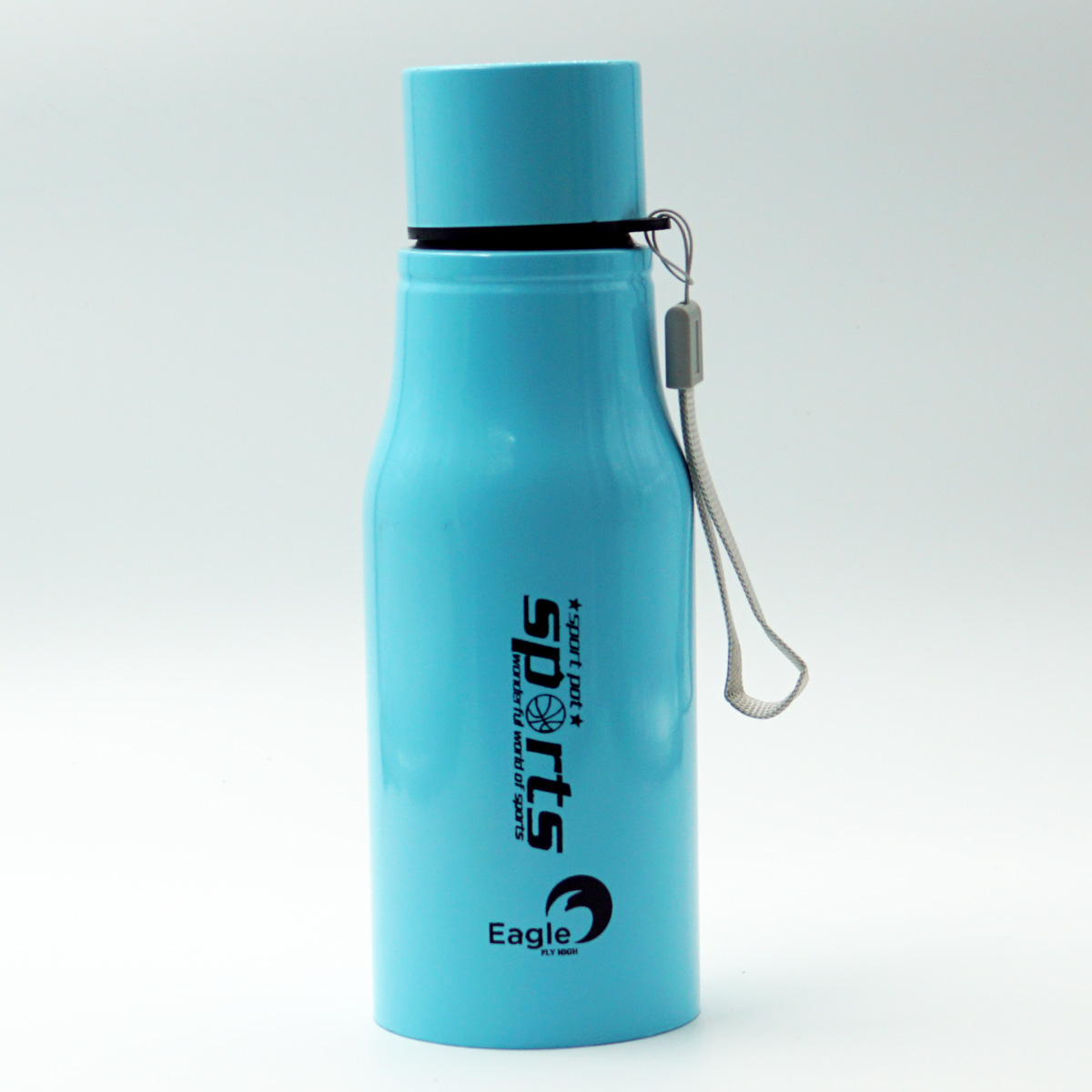 Eagle Stainless Steel Sky Blue Color 500ml Sport Water Bottle SKU 96576