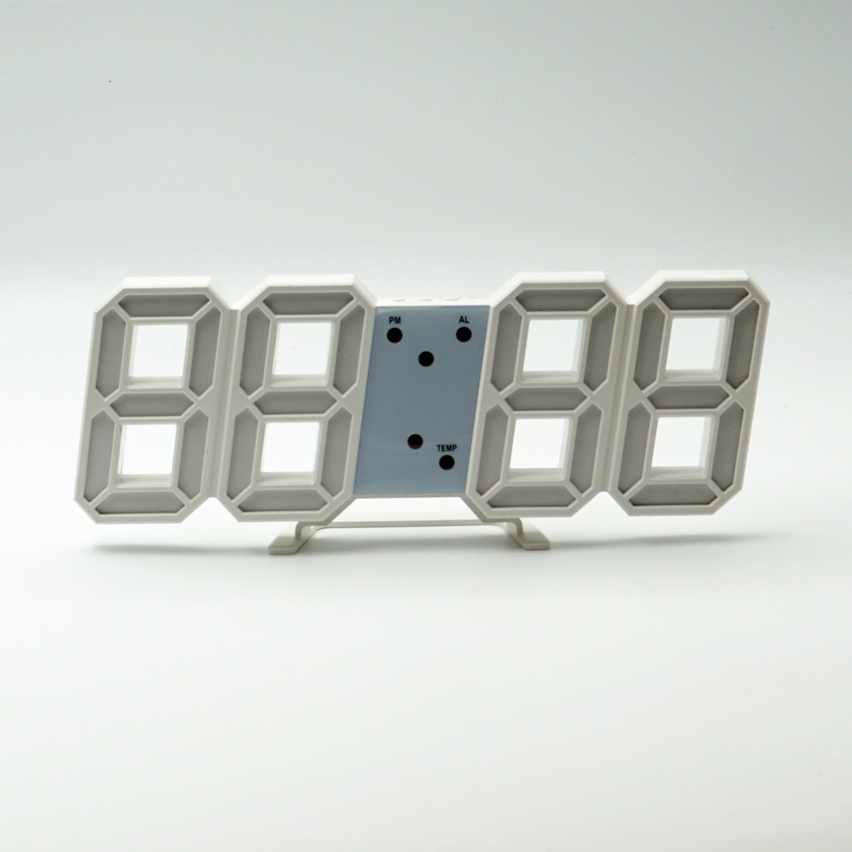 penhouse.in Alarm Clock Led Display Strong and Durable Led Table Clock USB Power Supply for Night Lighting for Indoor Display Wall Decoration SKU 96621