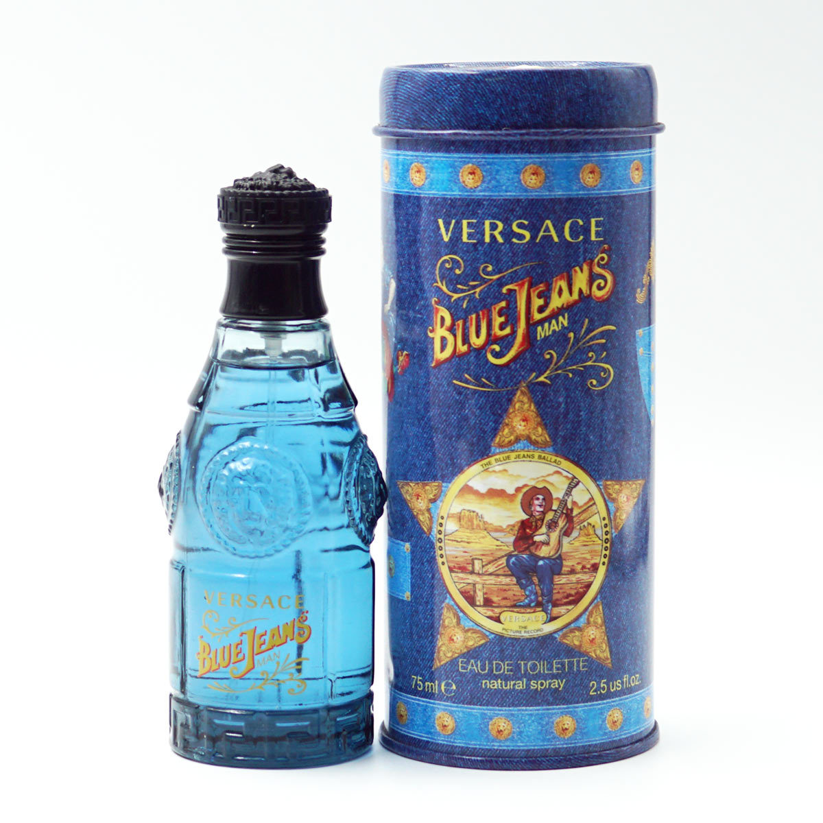 VERSACE Blue Jeans Eau de Toilette 75 ml  (For Men) SKU 96632