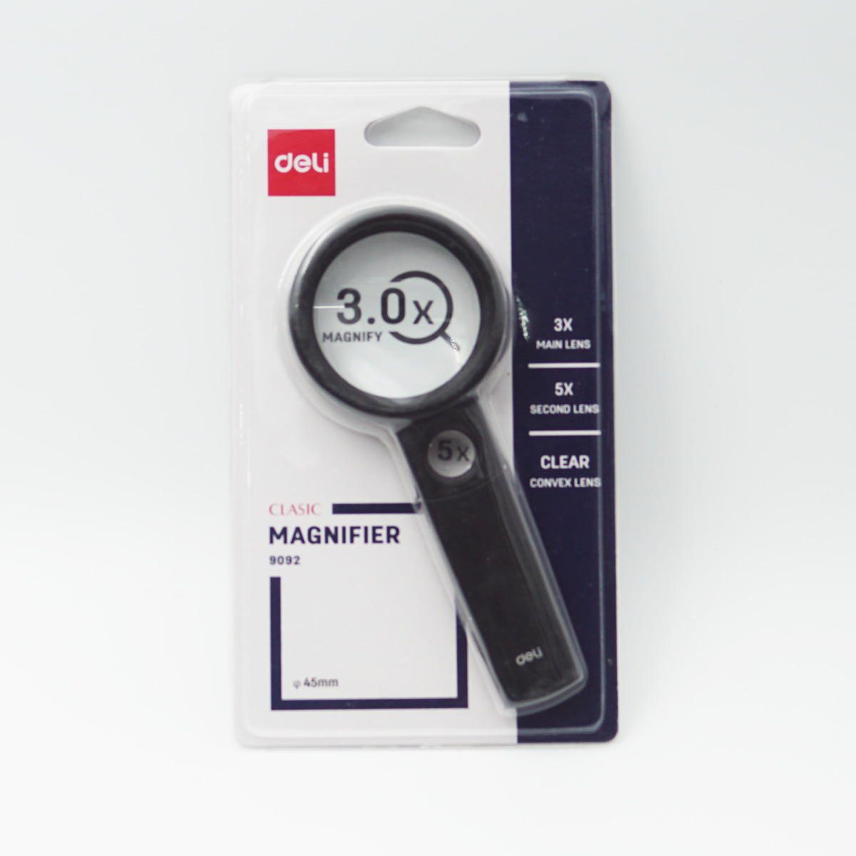 Deli 9092 45mm Clasic Magnifier  SKU 96690