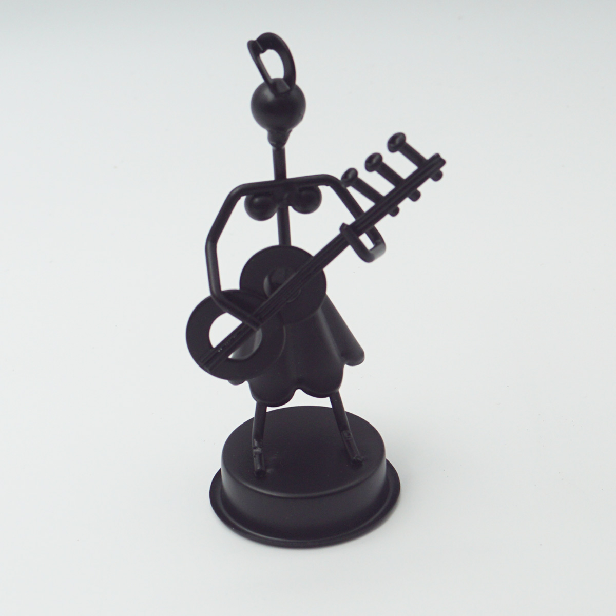 penhouse.in Antique Iron Human With Musical Instrument Performance Desktop Ornaments SKU 96787
