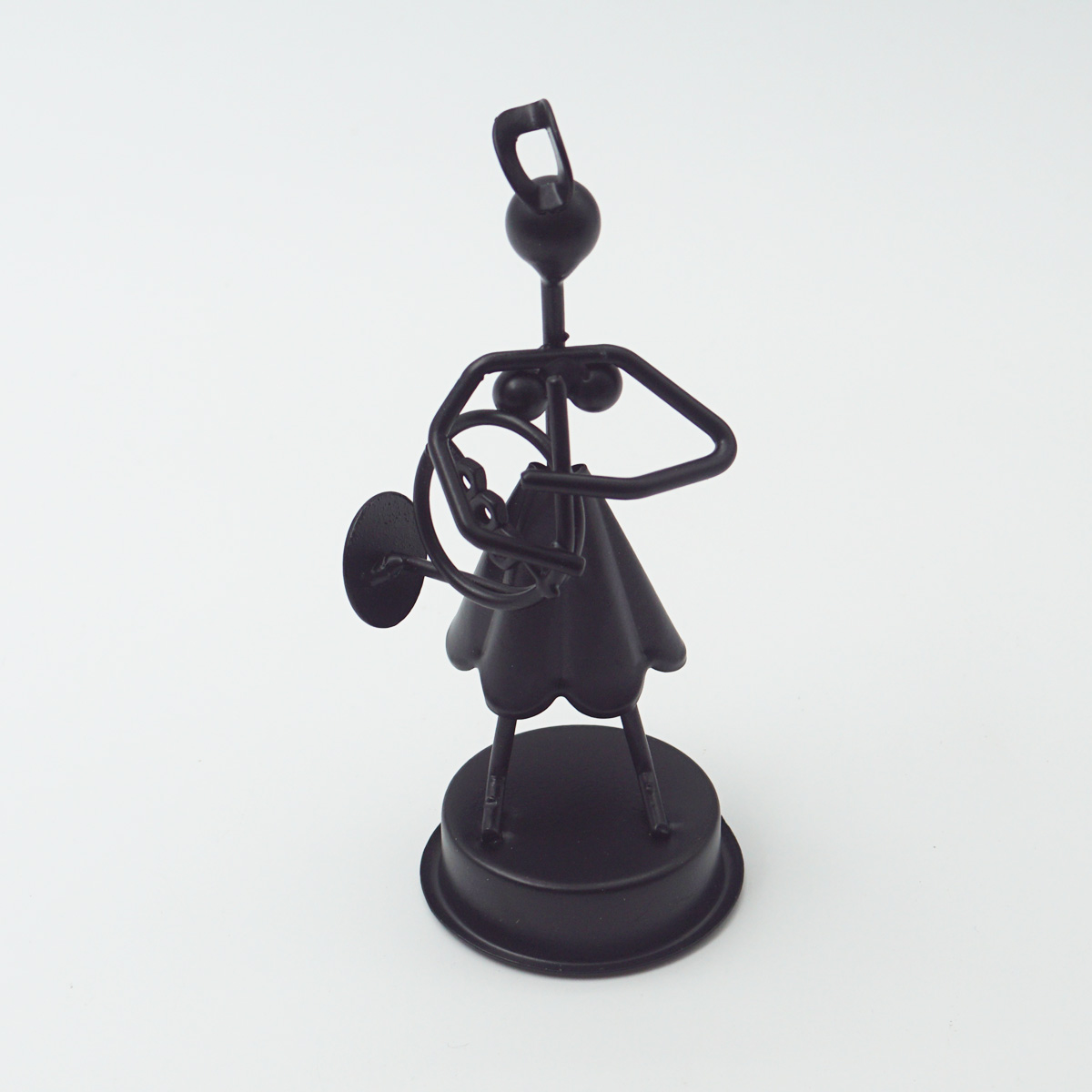 penhouse.in Antique Iron Human With Musical Instrumental Performance Desktop Ornaments SKU 96788