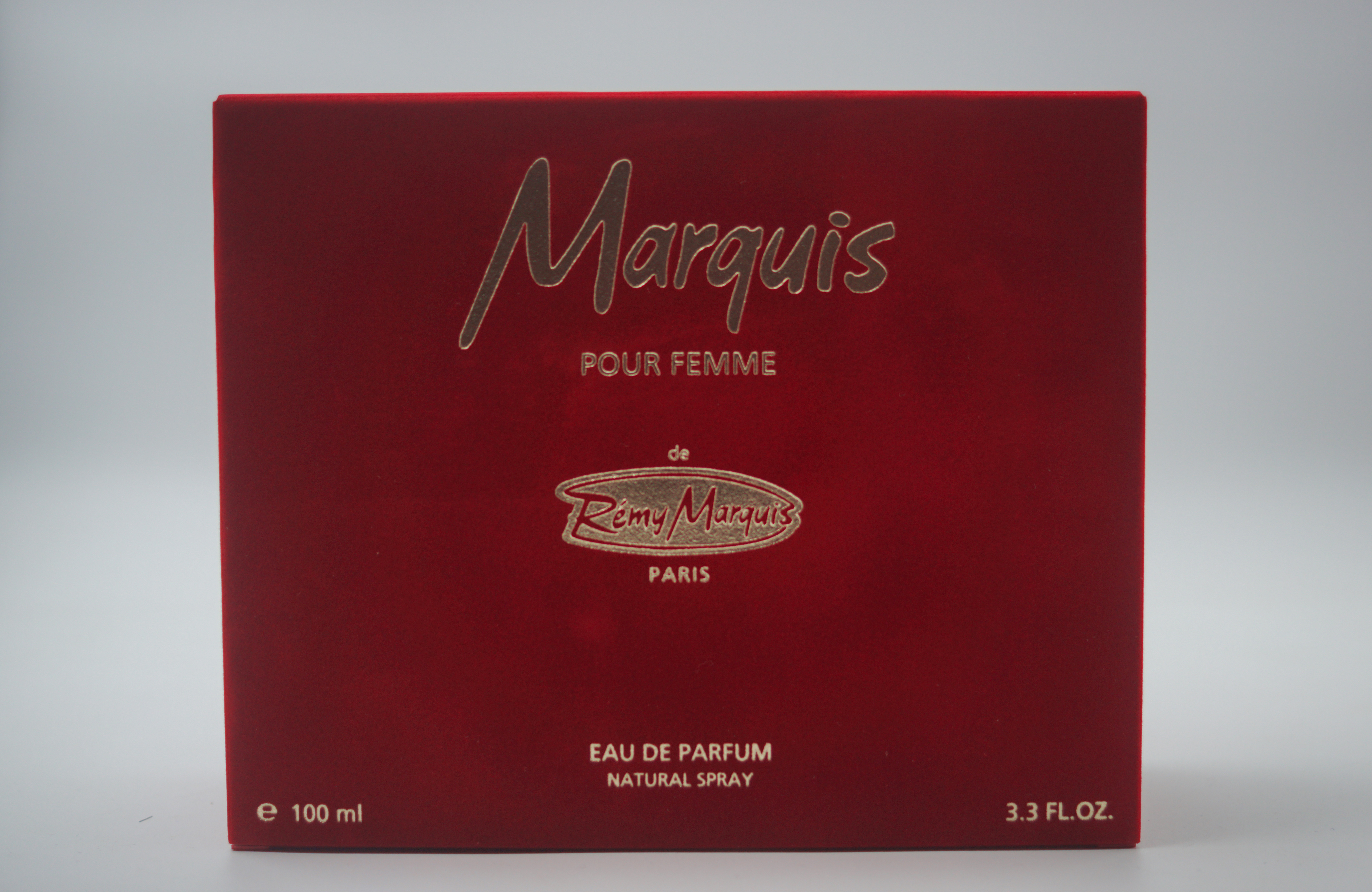 Remy Marquis  Pour Femme 100 ml  Eau De Parfum Natural Spray Marrown Color For Women SKU 96792