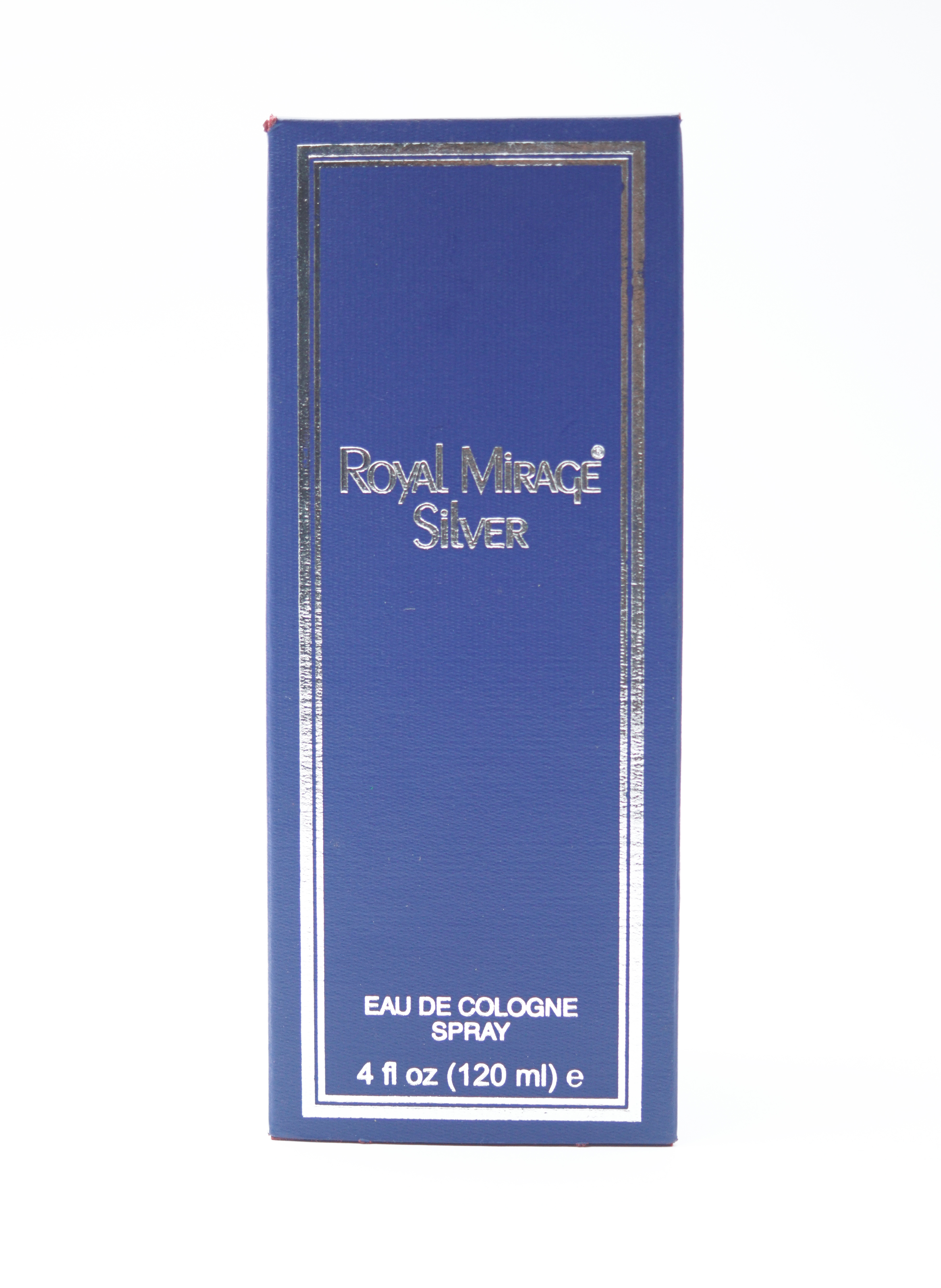 Royal Mirage Silver 120 ml Eau De Cologne Spray Perfume For Men SKU 96808