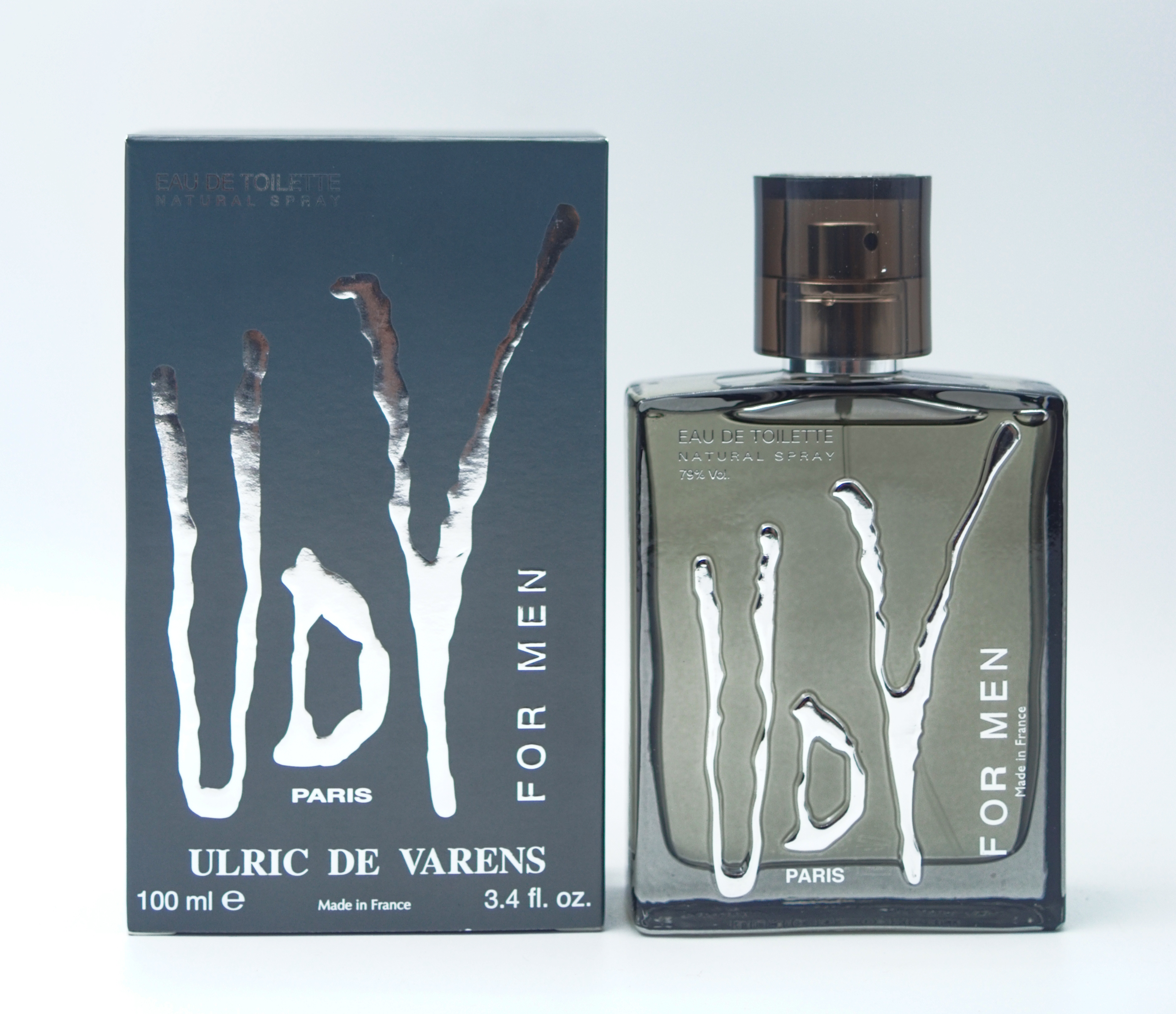 UDV Ulric De Varens 100 ml Eau De Toilette Natural Spray  Perfume For Men SKU 96822