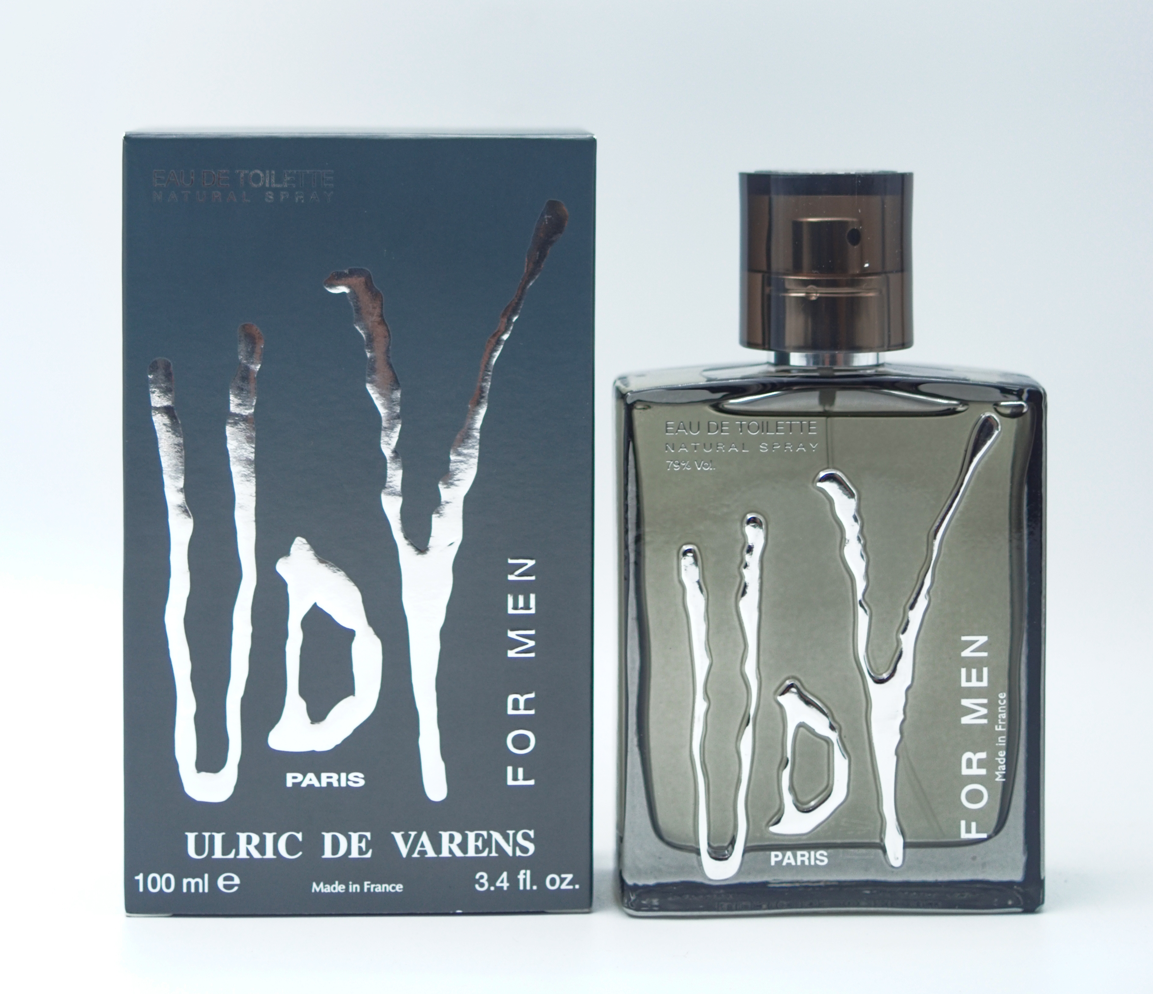UDV Ulric De Varens 100 ml Eau De Toilette Natural Spray  Perfume For Men SKU 96822