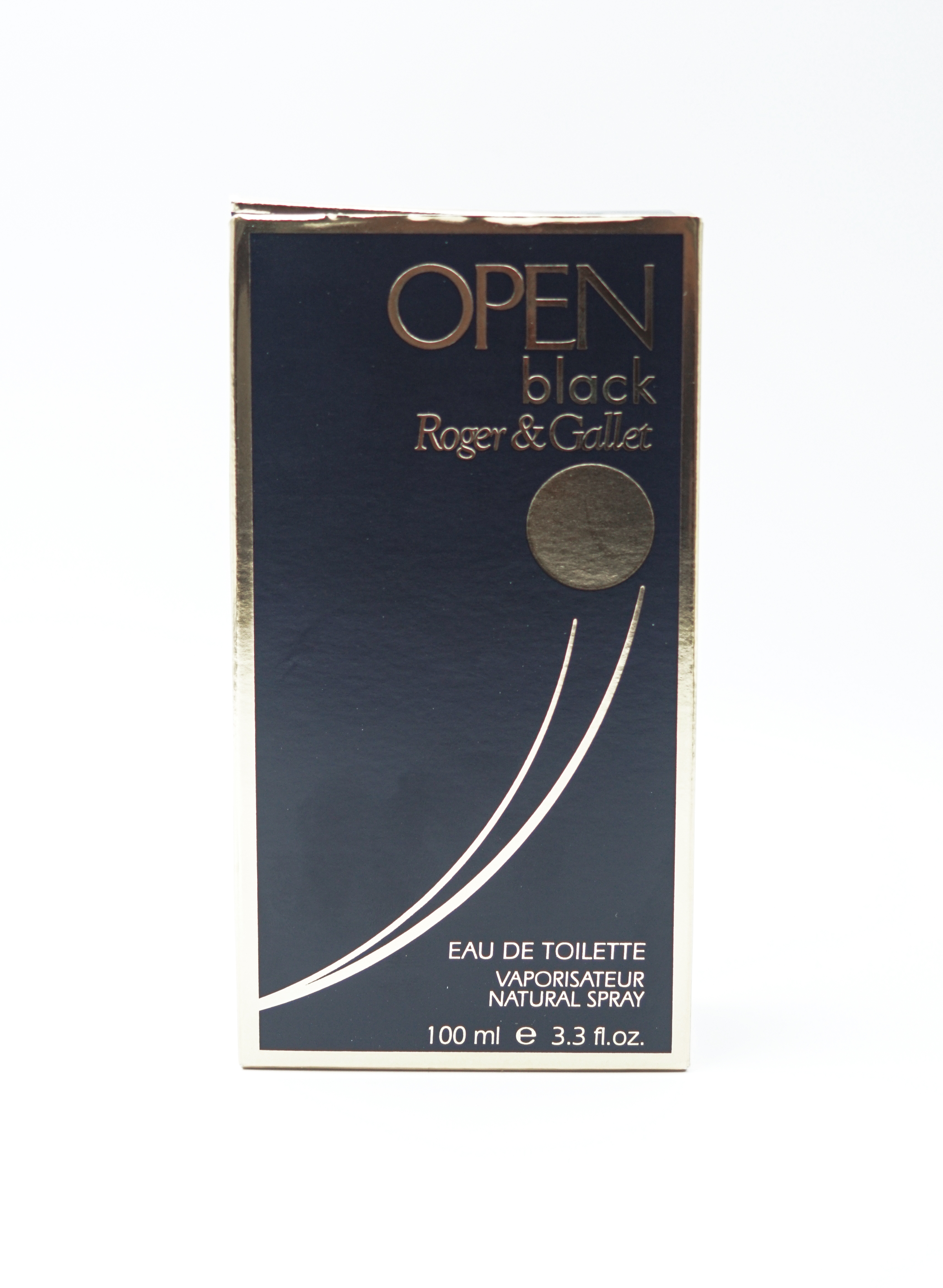 Open Black Roger And Gallet 100 ml Eau De Toilette Vaporisateur Natural Spray Perfume For Men SKU 96843