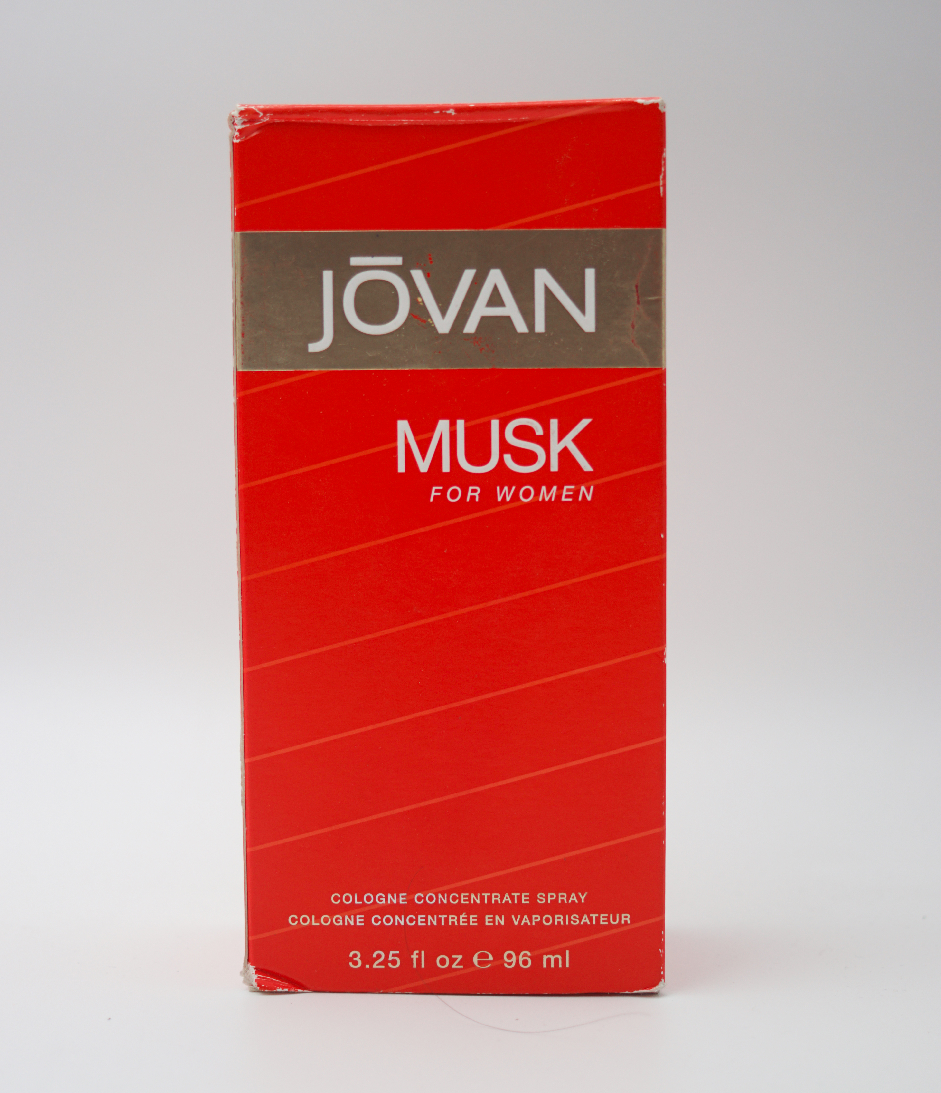 Jovan Musk 96 ml Cologne Concentree En Vaporisateur Spray Orange Color Perfume For Women SKU 96848