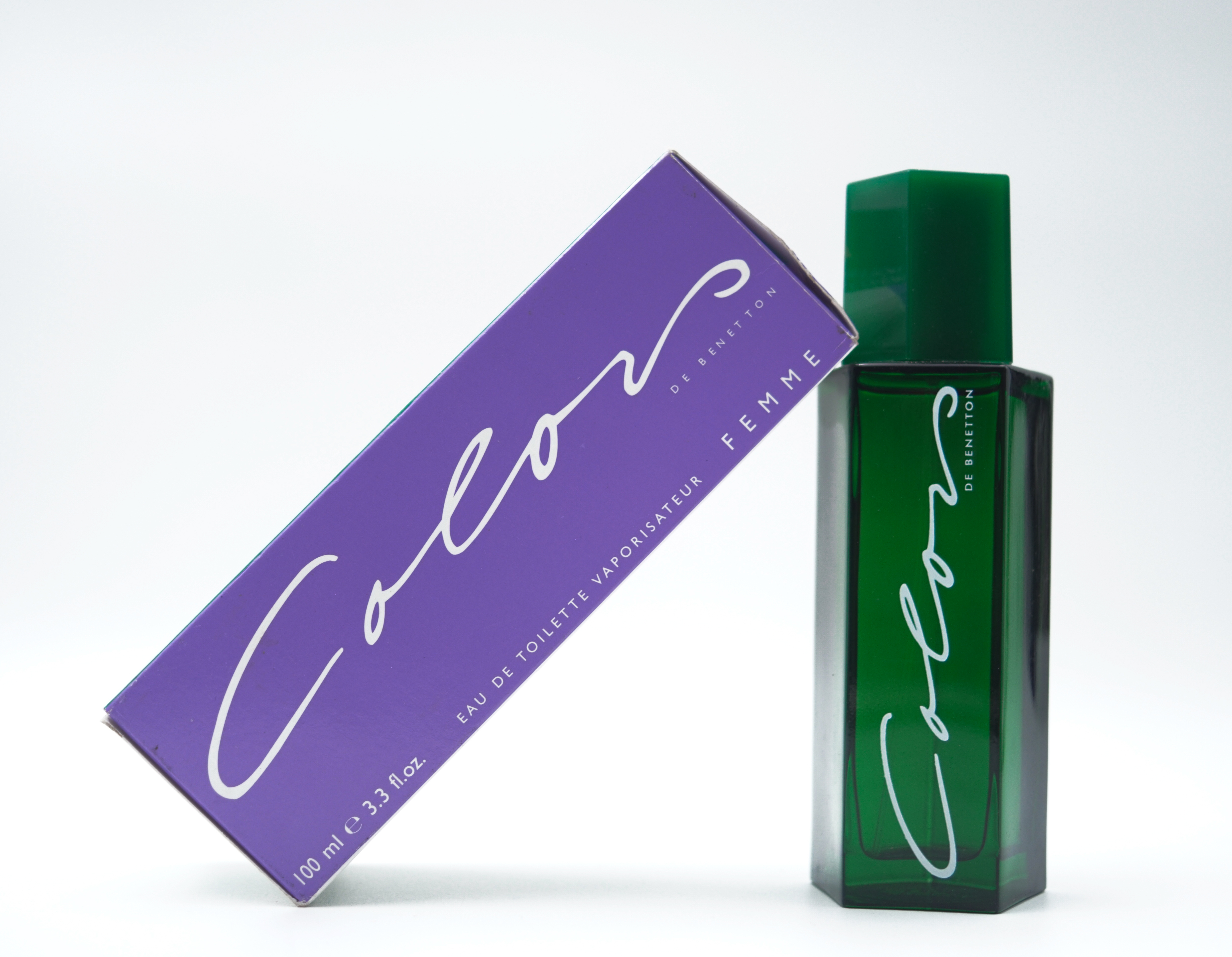 Color De Benetton 100 ml Eau De Toilette Vaporisateur Femme Spray Perfume For Women SKU 96855