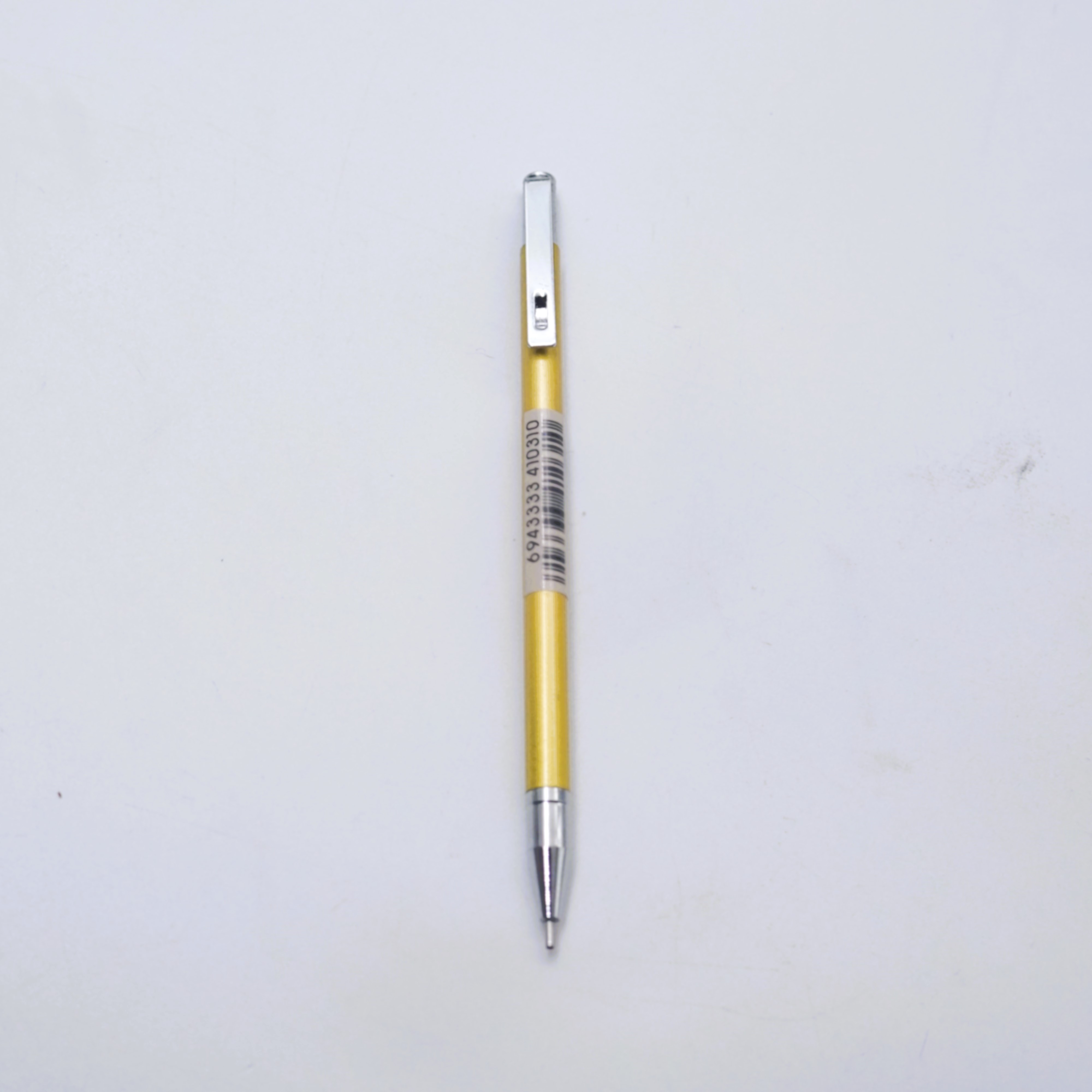 penhouse.in MD-H1031 Yellow Color Body Silver Clip 0.7mm Lead pencil SKU 51585