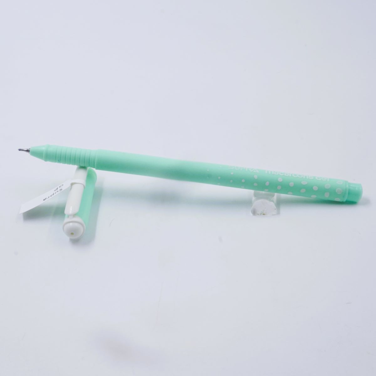 Supra Macaroons Green Color Cap Type Gel Pen SKU 27054