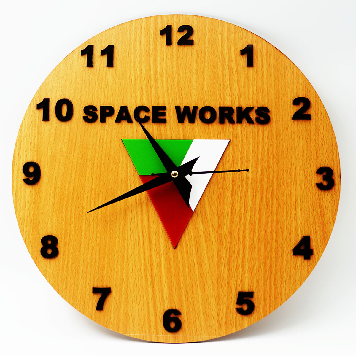 Customizable MDF Clock Round Shape Wall Clock 300mm X300mm SKUMCC048