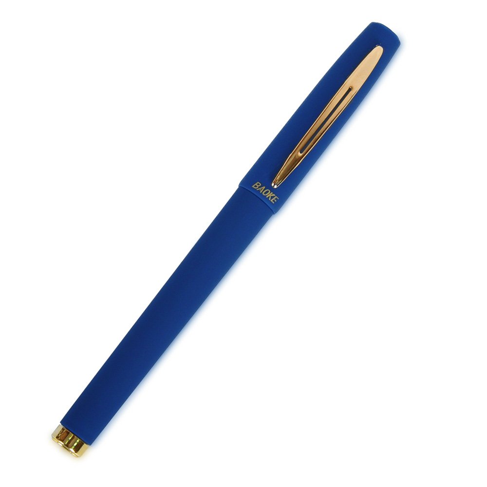 Baoke Model:18982 Blue Color Body 1mm  Cap Type Gel Pen