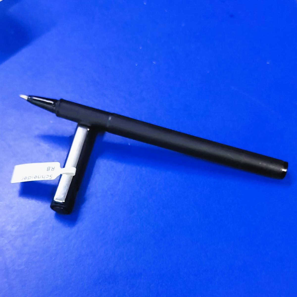 Schneider 963 Topliner Black Body Black Writing Cap Type Roller Ball pen SKU 27201