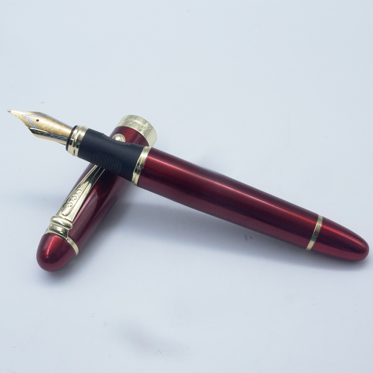 Jinhao X450 Full marron Color Body With medium Nib Converter Type Fountain Pen No 35 Nib SKU 26385