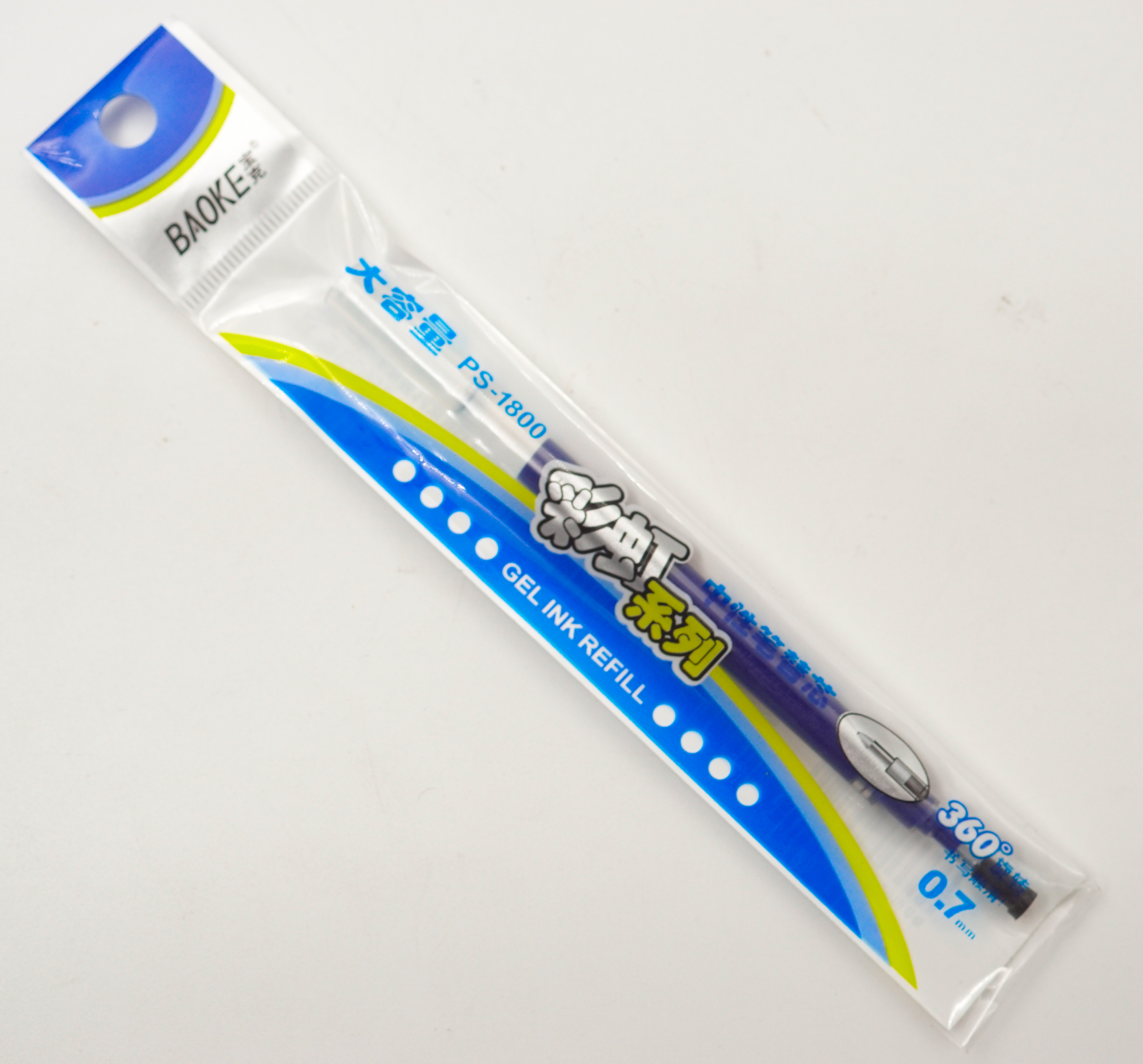 Baoke PS-1800 0.7mm Blue Gel Refill  SKU 71661