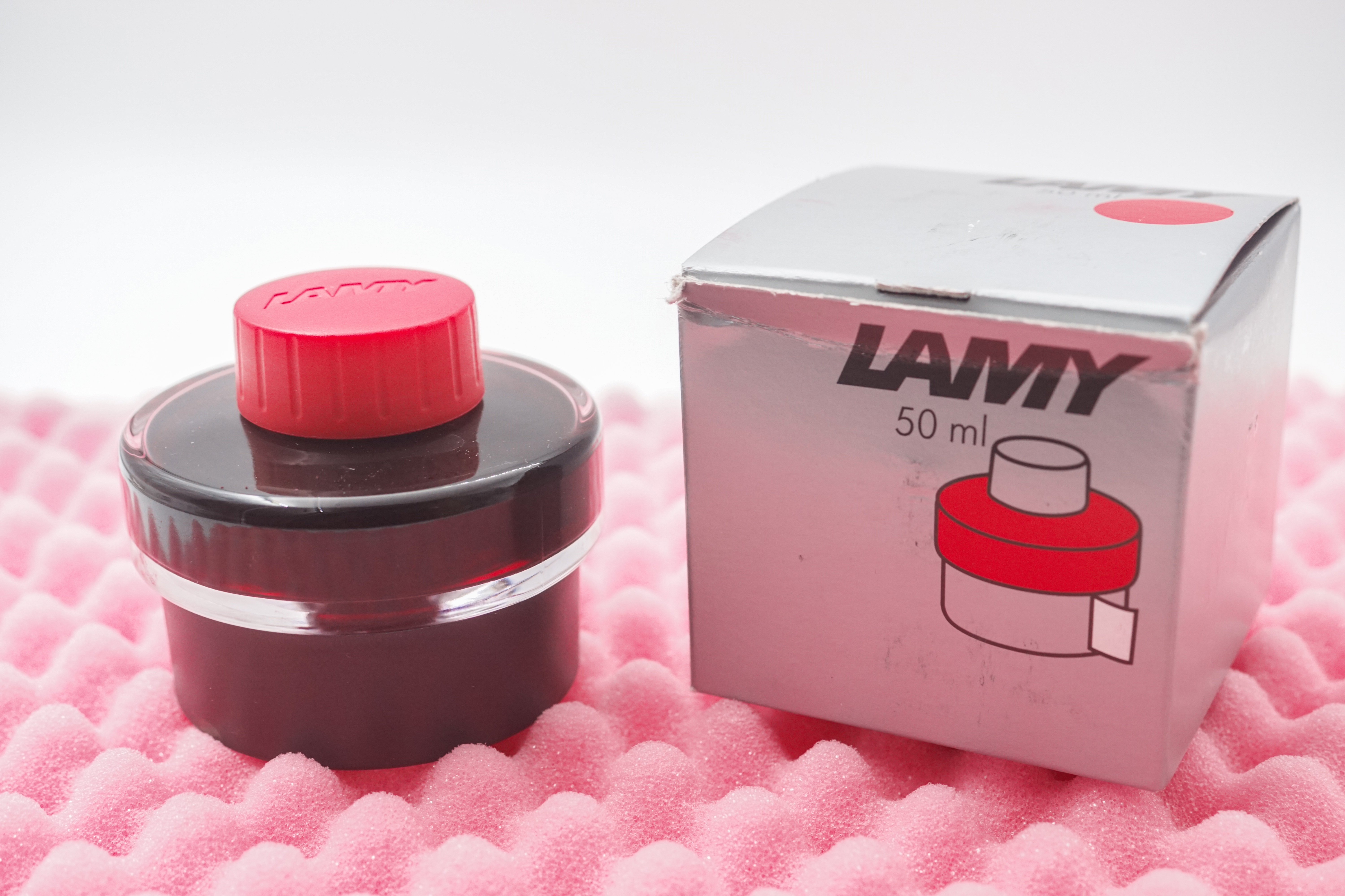 Lamy 1608932 50 ml Red color  Ink Bottle SKU 70813