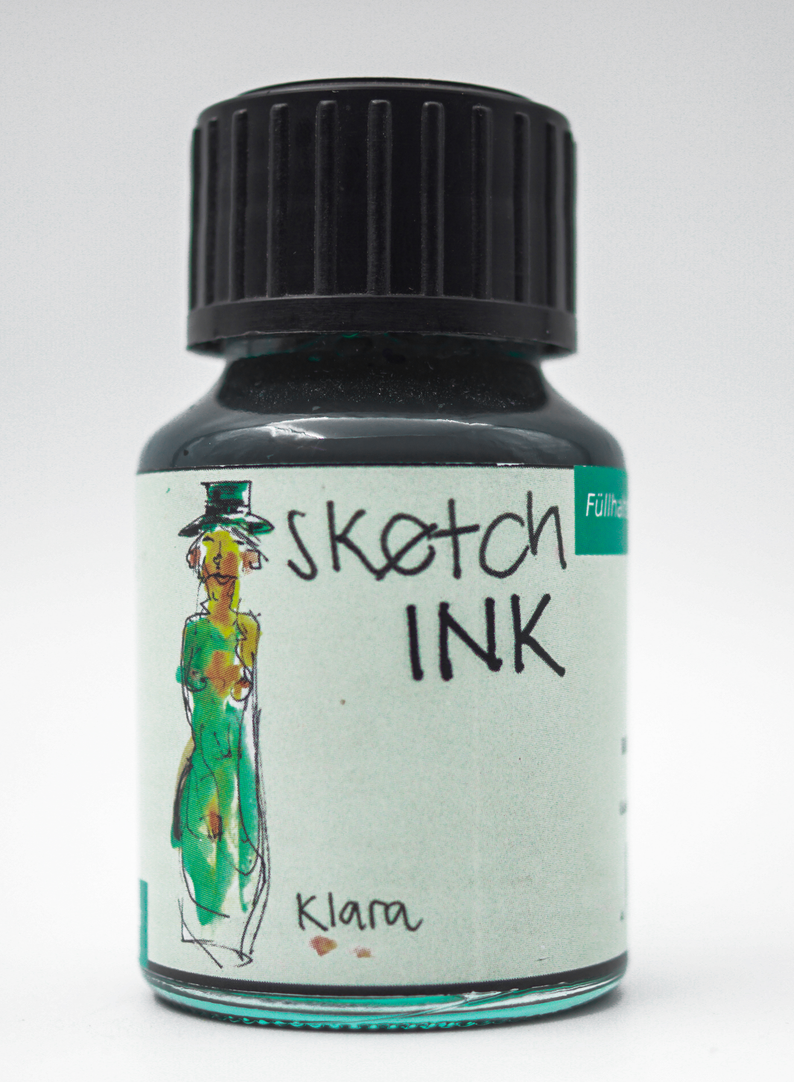 Rohrer And Klingner 42540 Sketch Klara light Green  Color 50ml Ink Bottle SKU 70892