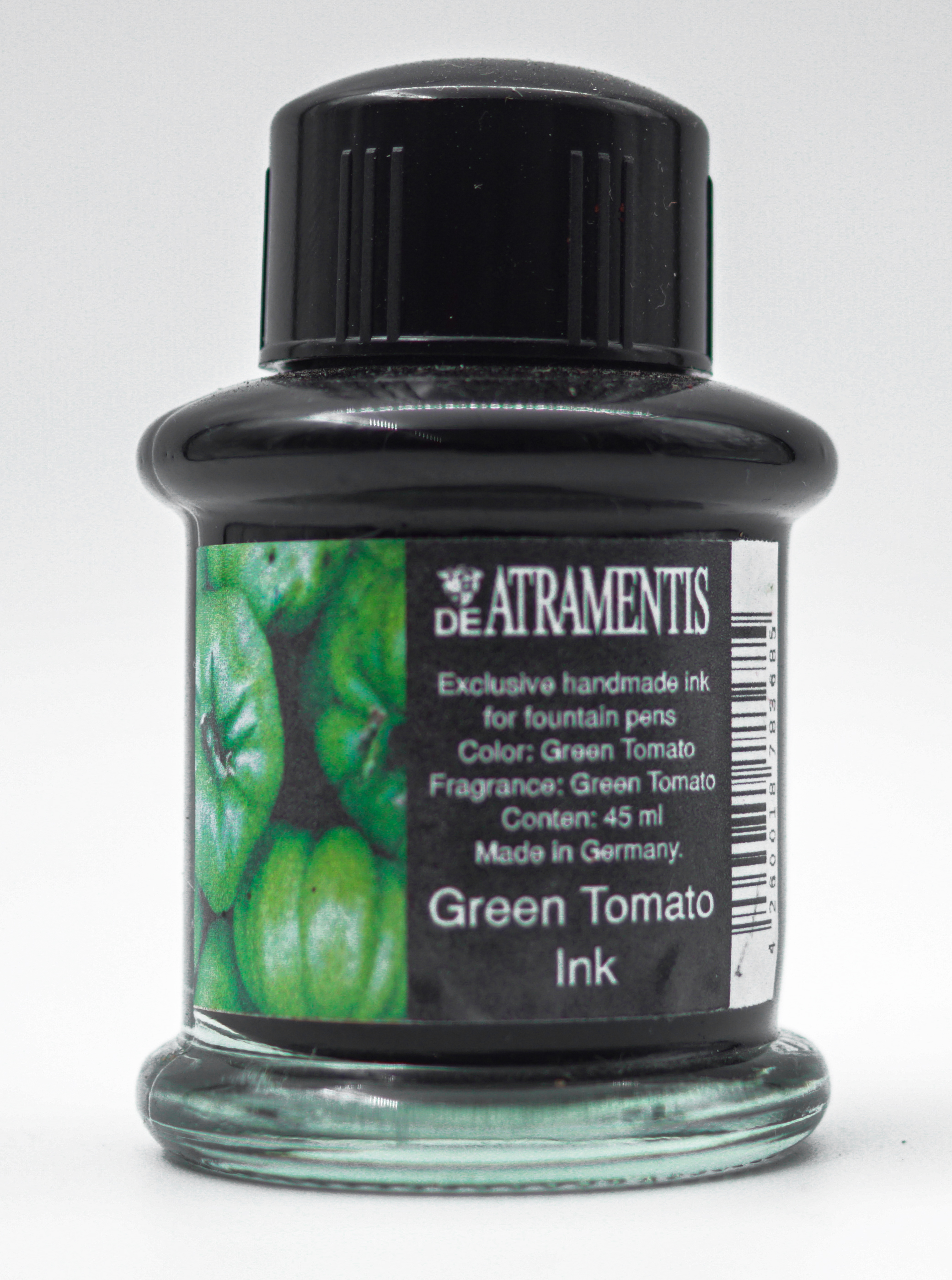 DE ATRAMENTIS Green Tomato Green Color 45ml Ink Bottle SKU 70880