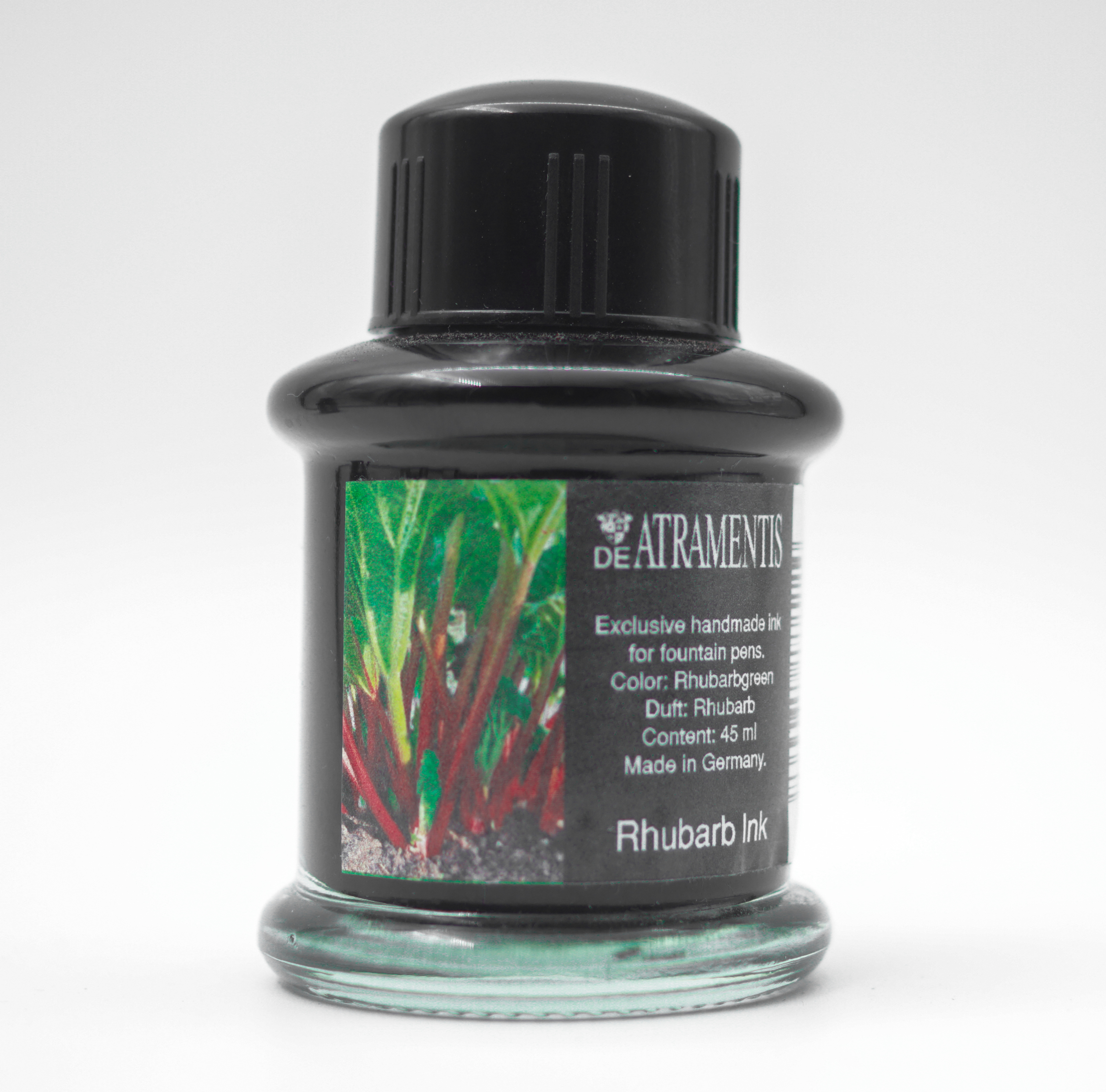 DE ATRAMENTICS Rhubarb green Color 45ml Ink Bottle  SKU 70888