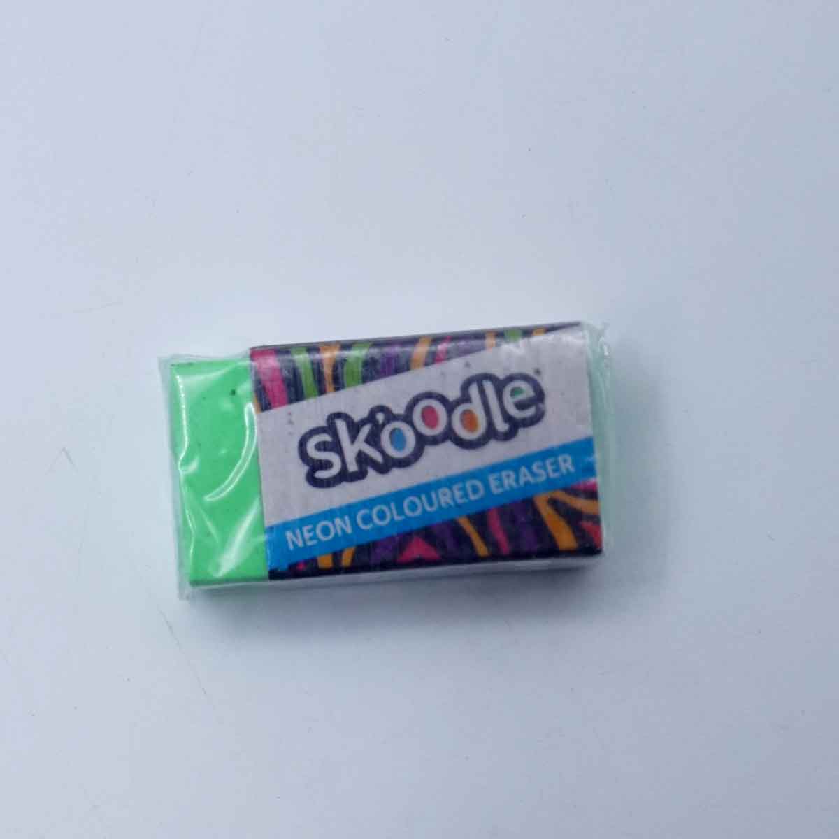 Skoodle Eraser neon Shades Green SKU 51027