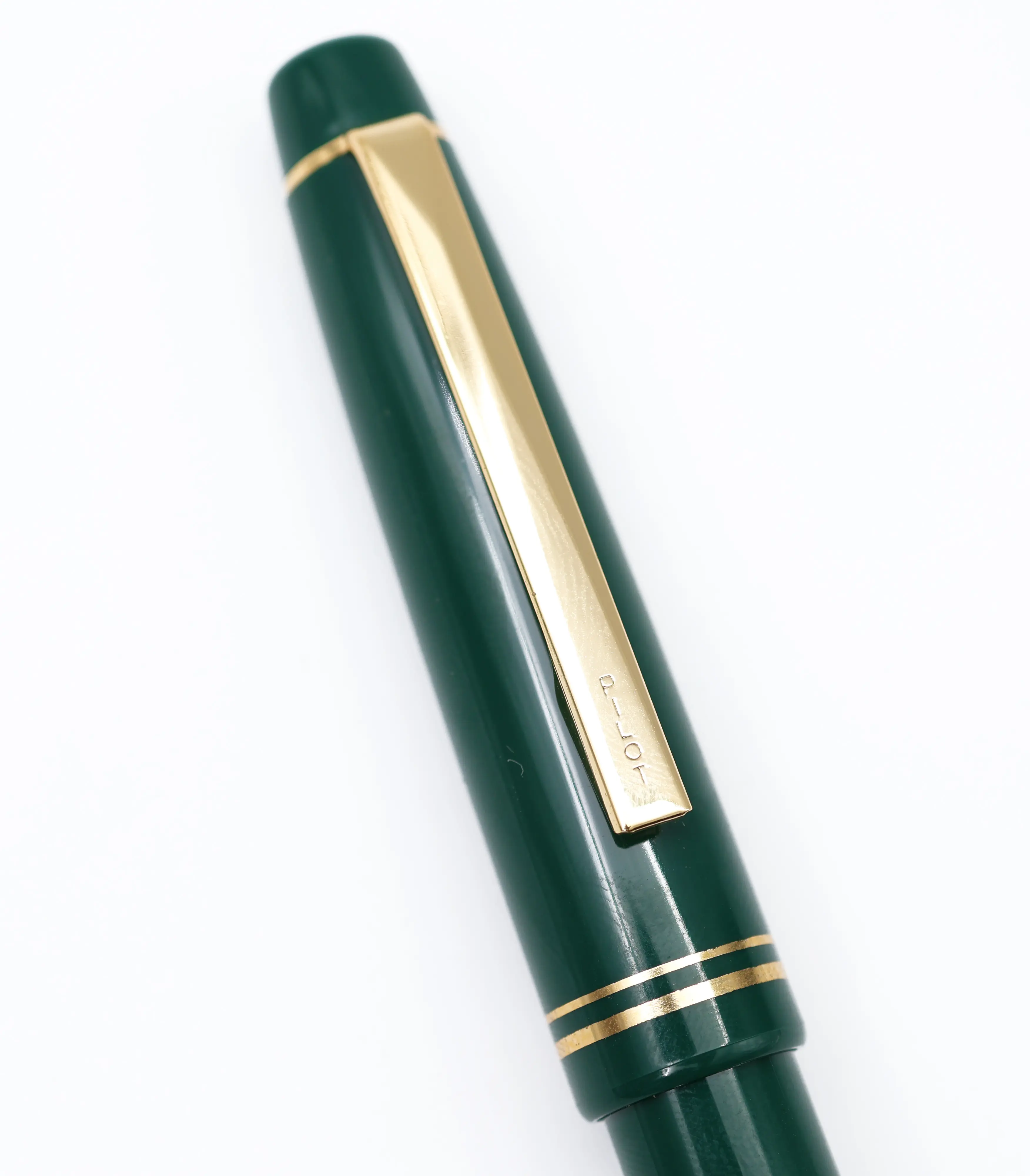 Pilot 78G Green Color Body With BB Nip Gold Trims Eye Dropper