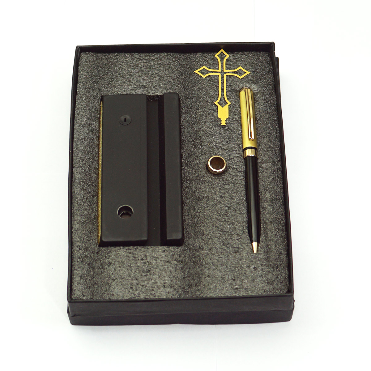 penhouse.in Jesus Design Stand With Ball Pen Holder And Mobile Stand With Fine Tip Twist Ball Pen Set SKU 23177