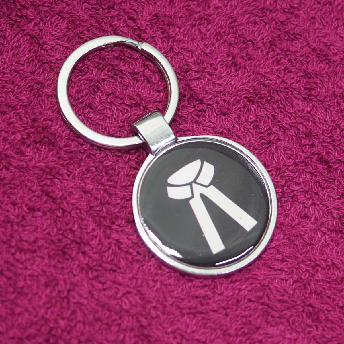 penhouse.in Metal Advocate Keychain With Customization SKU KP093