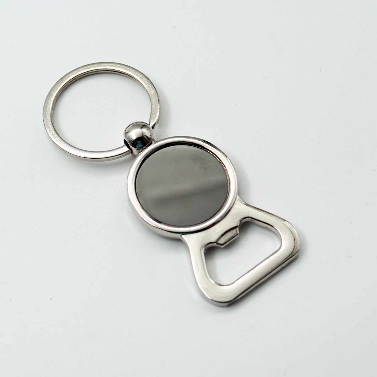 penhouse.in Keychin Glossy Black Color Circle Shape With Bottle opener SKU KP187