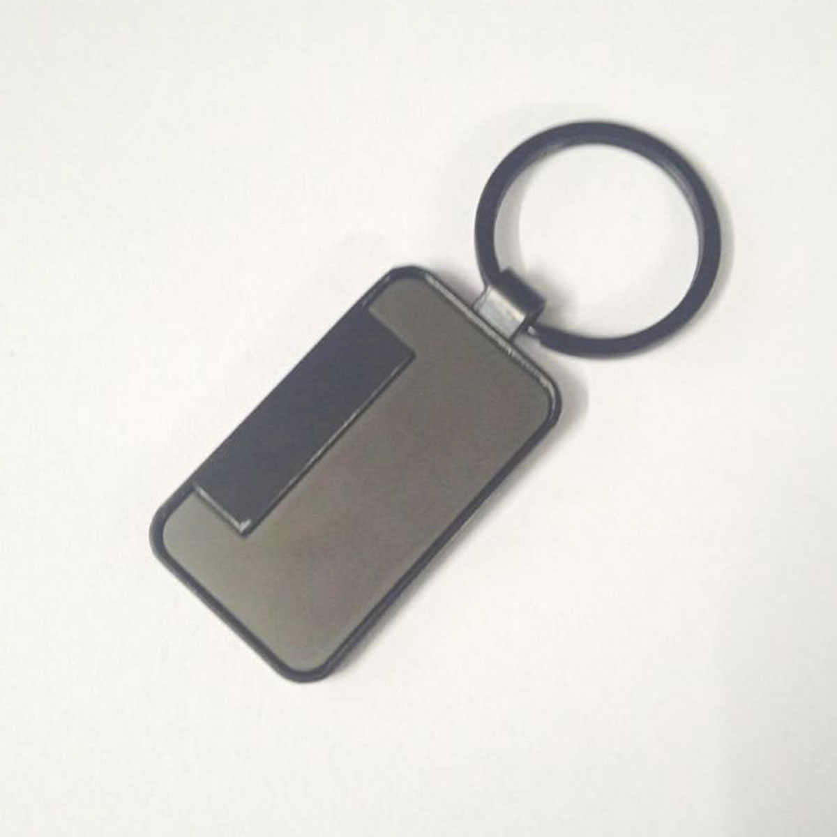 penhouse.in Full Black Rectangle Shape KeyChain SKU KP200
