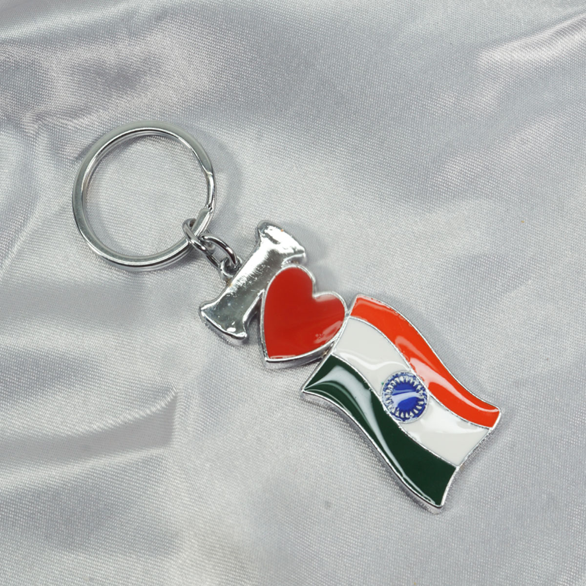 penhouse.in I Love india Metal Keychain  SKU KP314